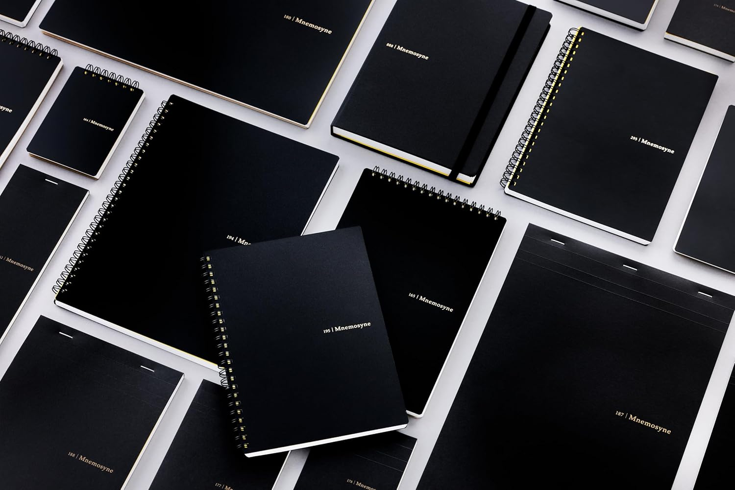 Maruman N104JP Nemosine 20Th Anniversary Ring Notebook, Dot Ruled, B5, Black image number 1