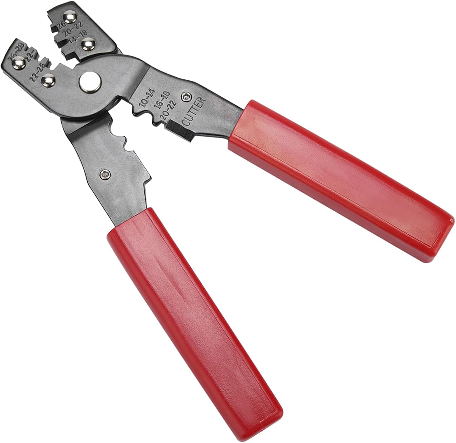 Cable Crimper, YTH-202B Multitul Wire Portable Terminal Crimping Tool with Ergonomic Handle for Various Cables