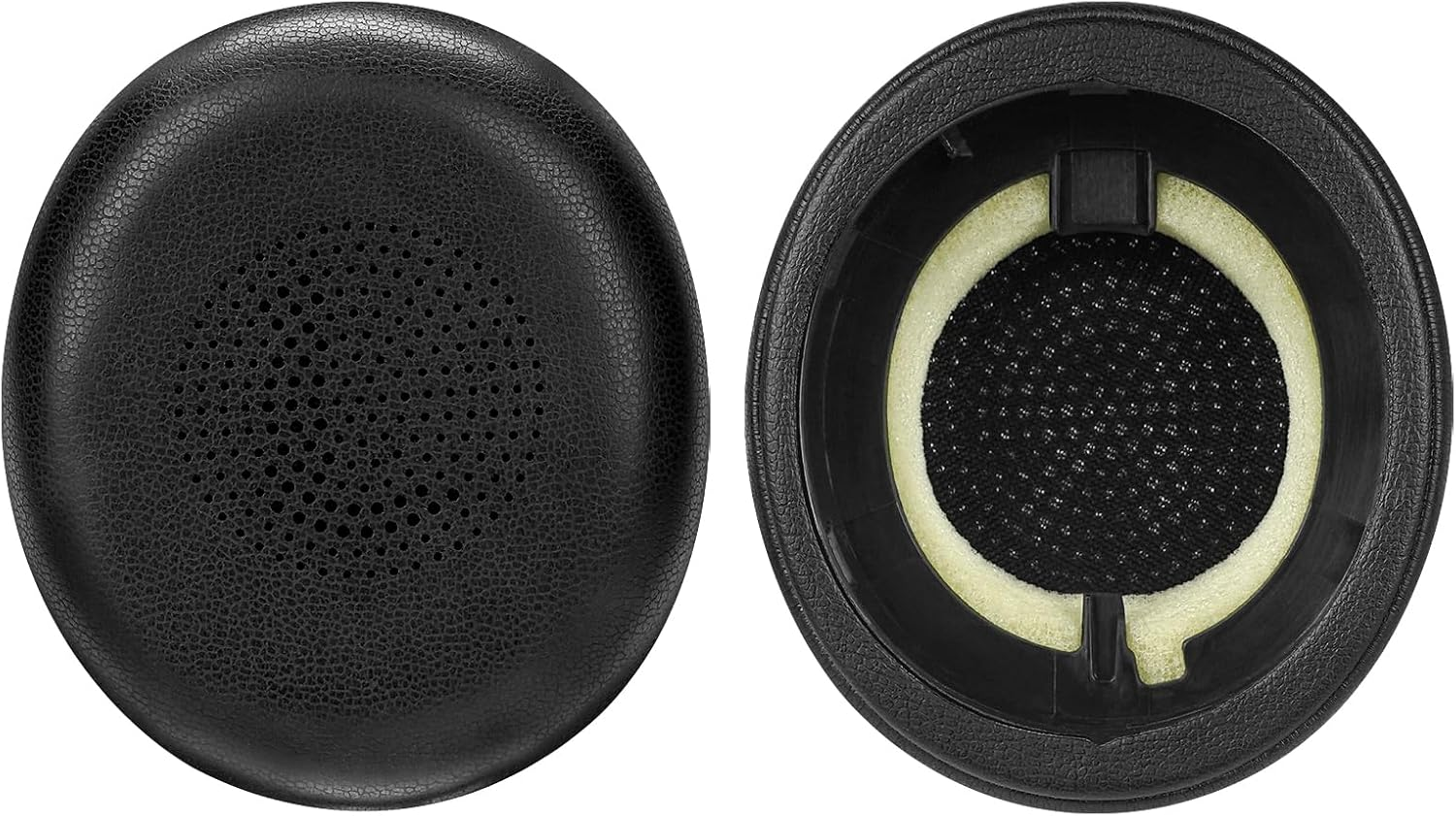 Geekria Replacement Ear Pads Compatible with Jabra Evolve2 65 (65MS 65UC USB)/ Evolve2 40 (40UC 40MS USB)/ Elite 45H On-Ear Wireless Headphones Ear Cushions, Repair Parts (Black) image number 4