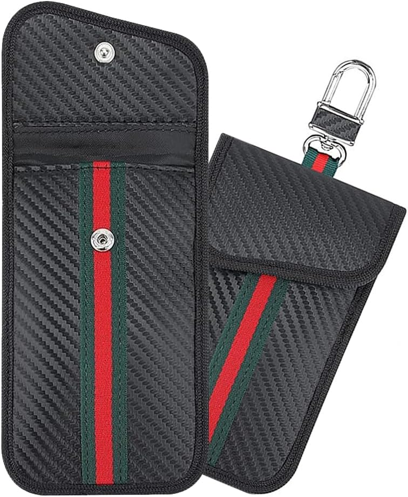 Geli Premium Faraday Bag for Car Keys, 2 Pack RFID Blocking Pouch, Waterproof Key Fob Protector for Keyless Entry Protection image number 4