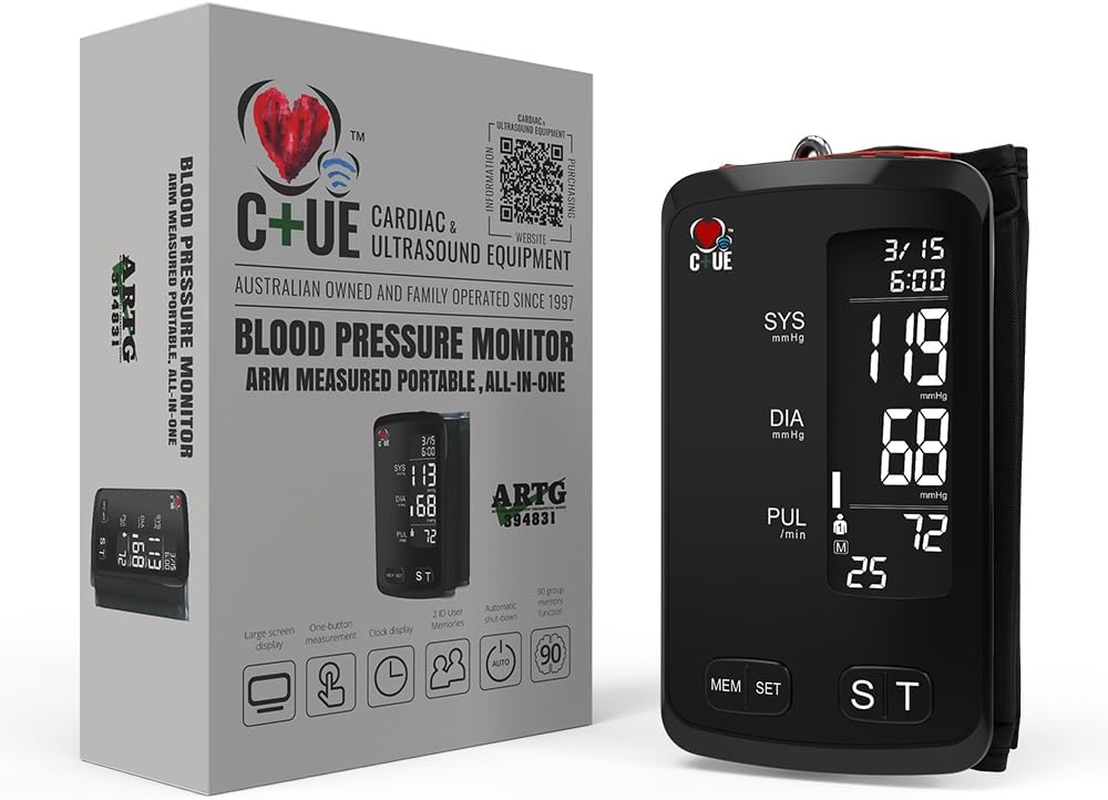 C+UE, Hospital Grade Blood Pressure Monitor, Active, All-In-One Arm Measured. image number 4