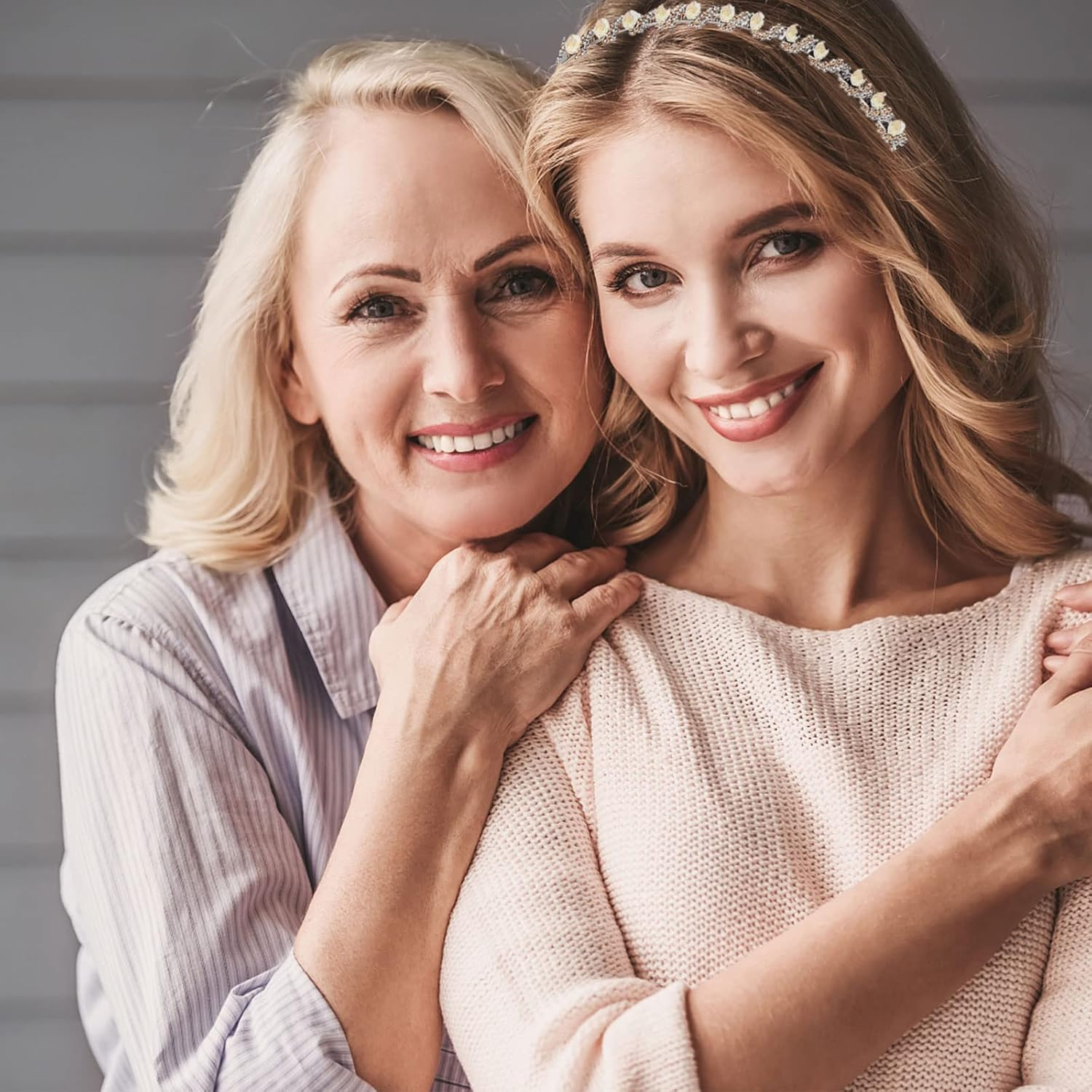 Pack of 5 Women'S Headbands, Colourful Crystal Rhinestone Headband, Glitter Headband, Rhinestone Hair Band, Crystal Hair Clips, Women'S Headband, Non-Slip Bangs Hairstyle Hairpin Headband for Women Girls image number 3