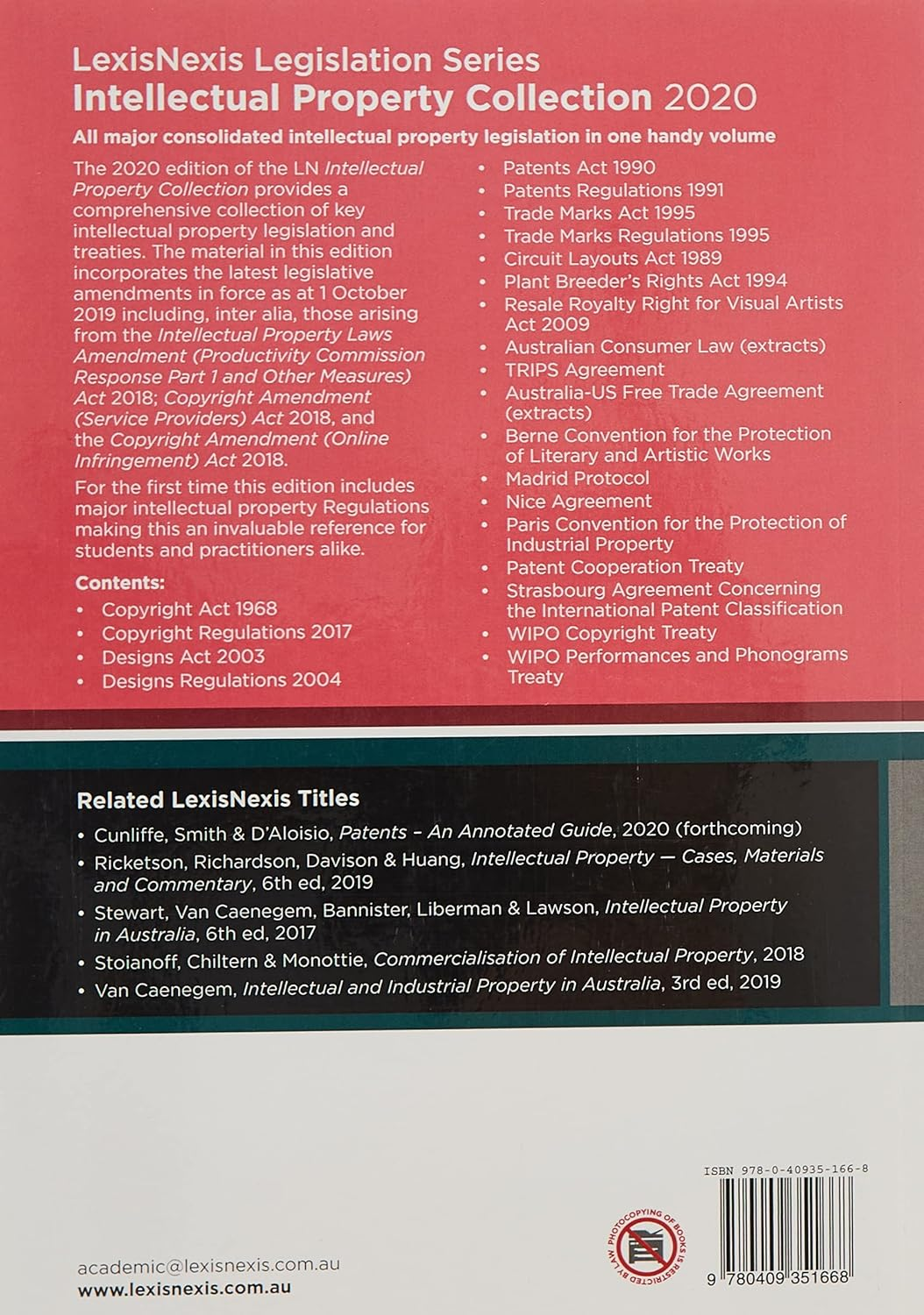 Intellectual Property Collection 2020