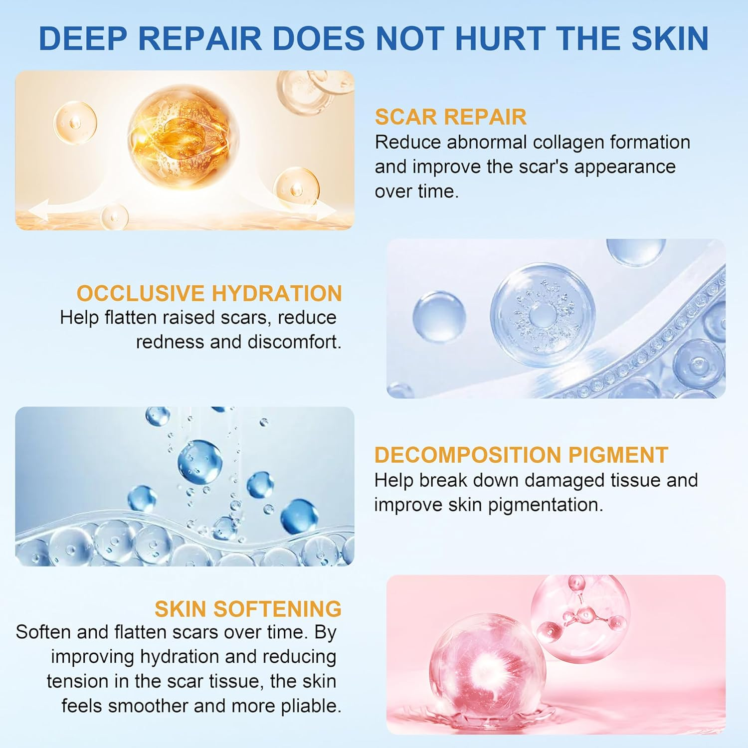 Silicone Scar Sheets - Silicone Scar Tape (1.6"X 60" Roll-150Cm) for Surgical Scars, C-Section, Keloid Scars, Hypertrophic Scars | Reusable Scar Strips image number 1