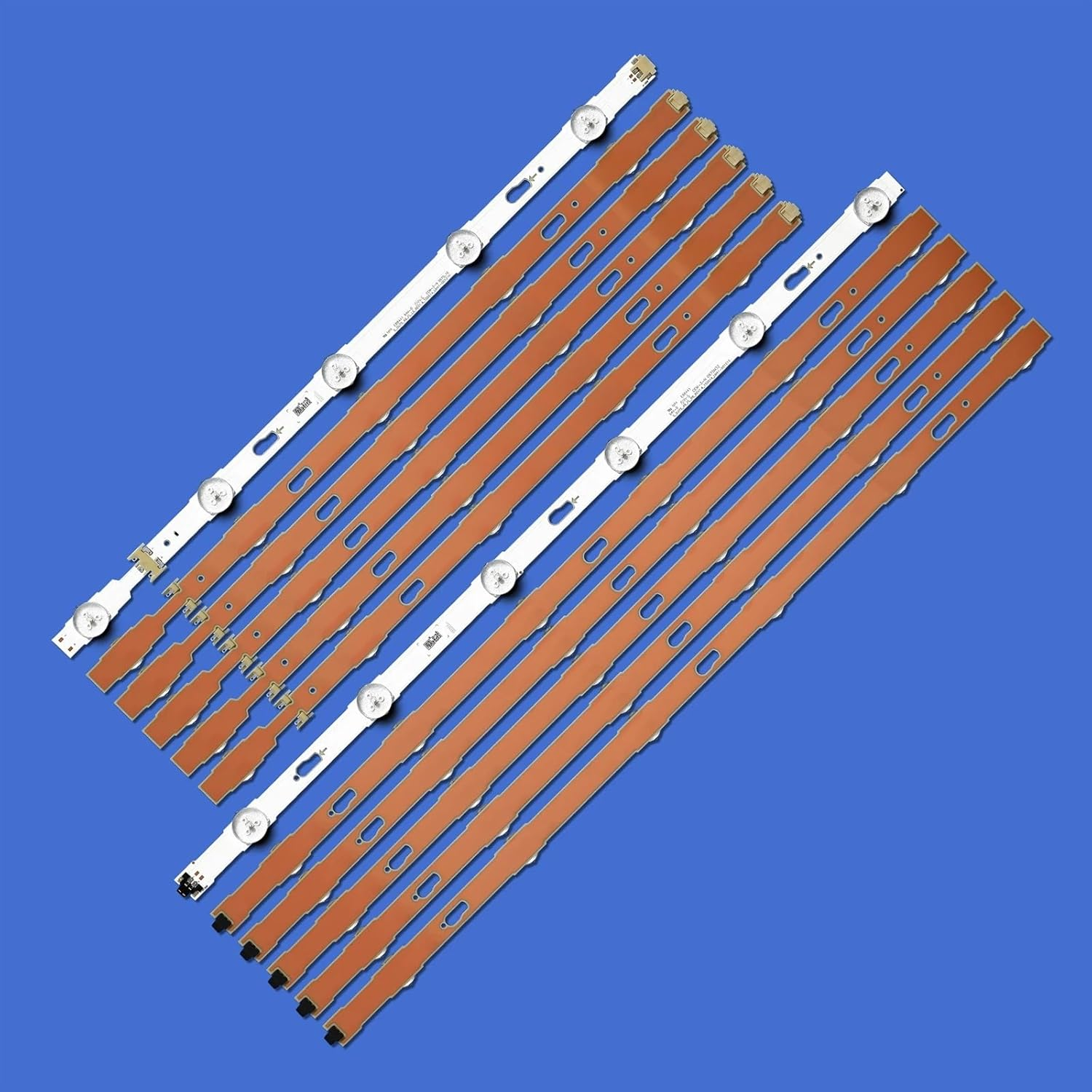 KBCTFWP LED Strip Fit for Samsung UE48JU6400 V5DU-480DCA-R1 V5DU-480DCB-R1 BN96-34793A 34794A UE48JU6500 UE48JU6445 UE48JU7 UE48JU6060