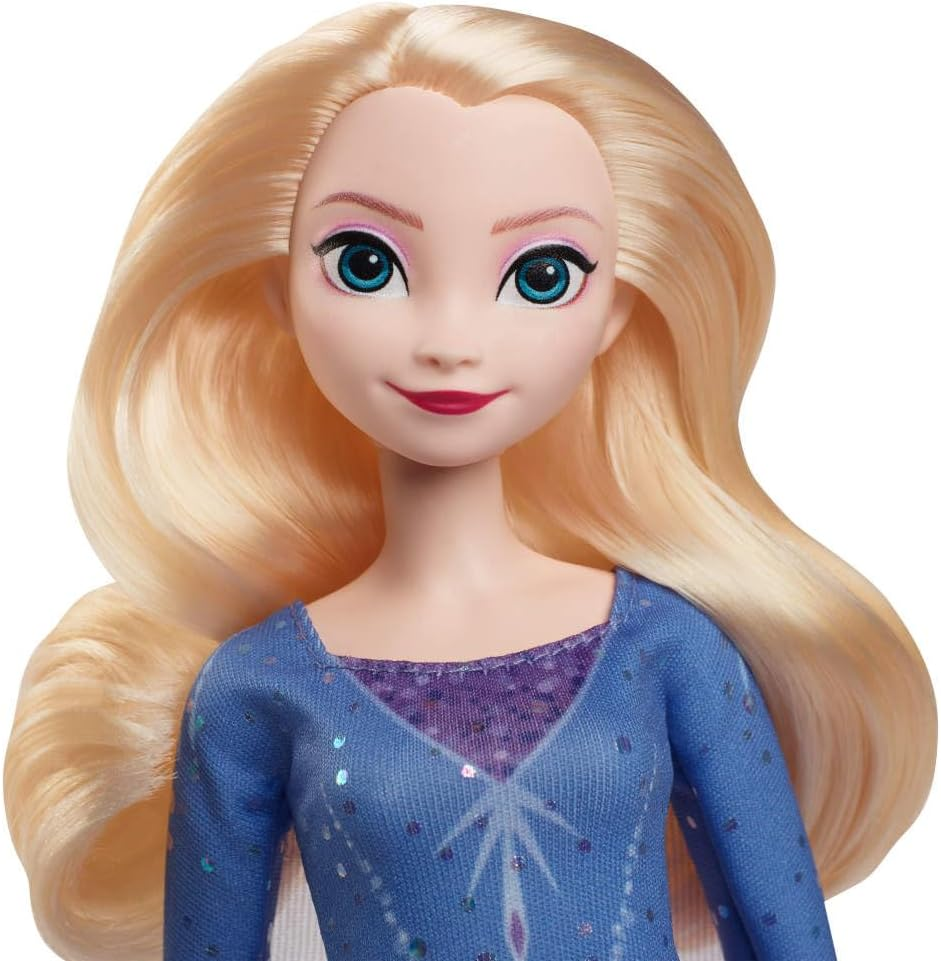 Mattel Disney Frozen Elsa Fashion Doll & Accessories, Ice-Skating Look with Removeable Dress & Skates plus 1 Pair of Shoes, Inspired by Frozen: Winter Festival