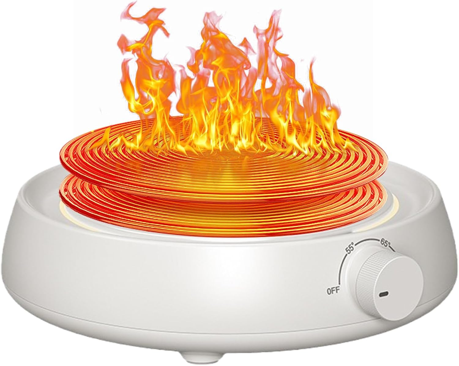 Smart Coffee Cup Warmer | 3 Temperature Control for Cocoa, Tea, Milk - Desk Heater with Auto On/Off, Thermostat Coaster for Cups & Mugs, Espresso Beverages image number 4