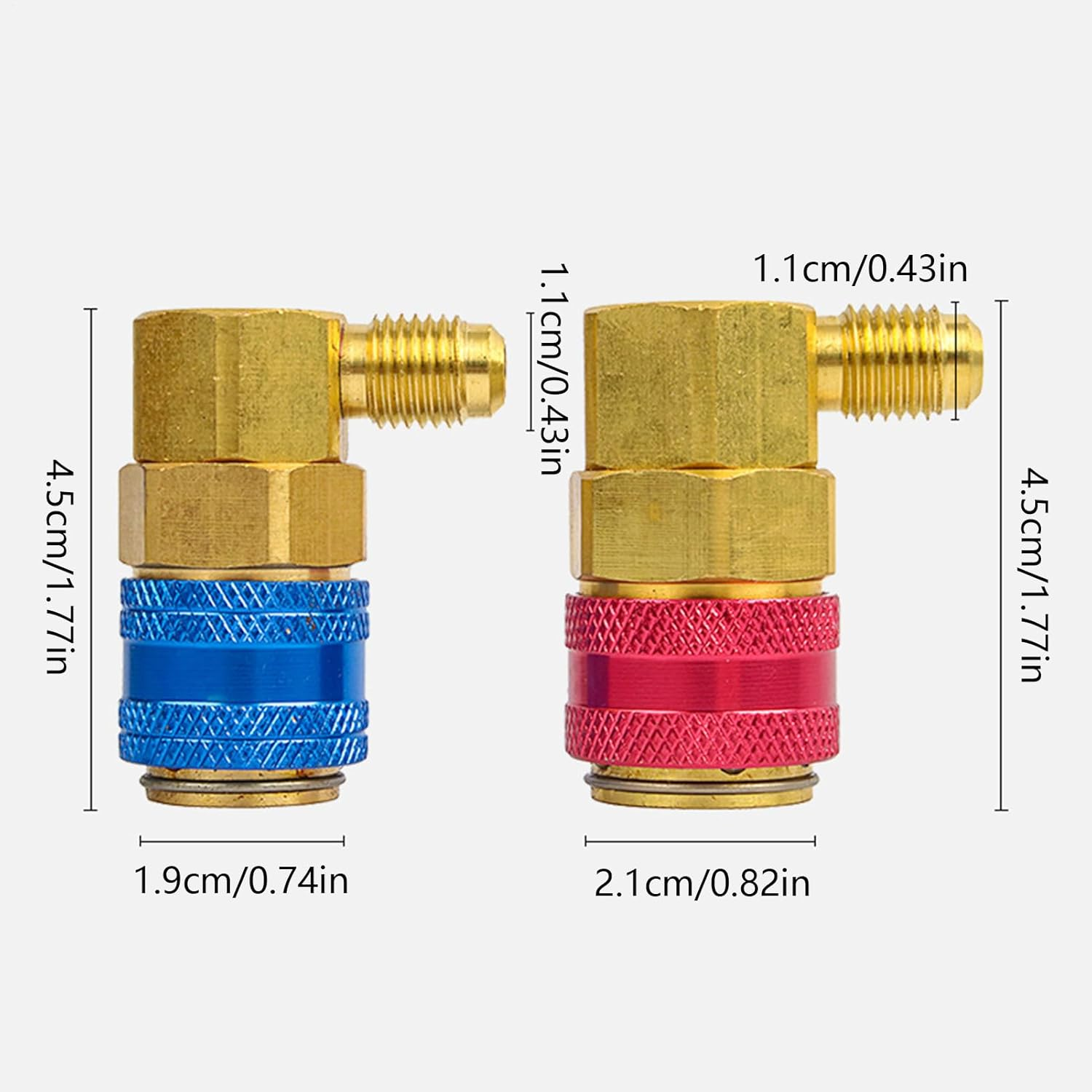 Quick Coupler Adapter, Connectors System Adapters Fittings, Versatile Conversion Fittings Precision Components Tools for Beginners Professionals Adults image number 6