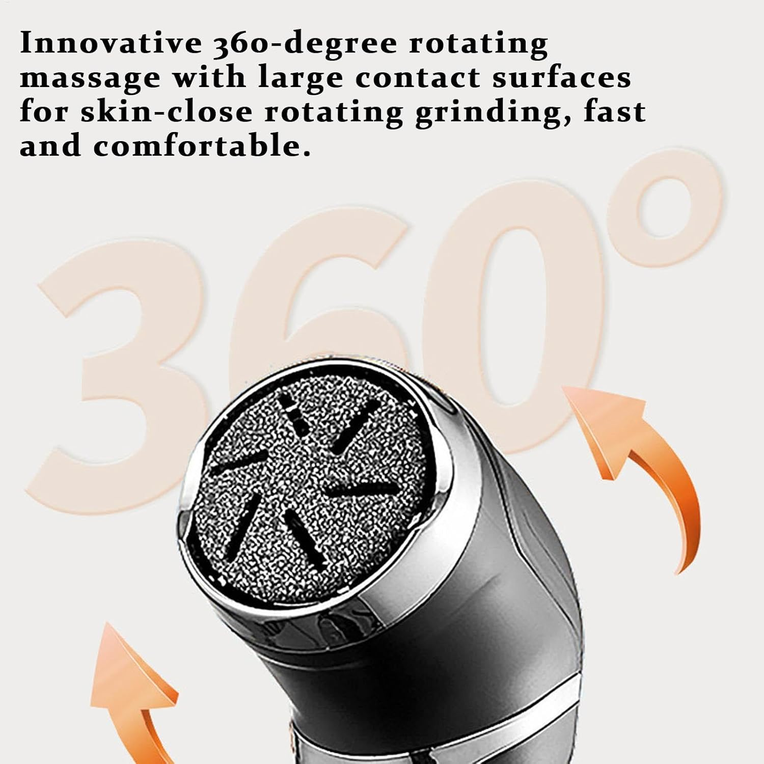 Electric Foot File,Foot Callus Remover Tool Rechargeable IPX7 Waterproof LED Display - Foot Callus Remover Tool 2-Speed Rechargeable USB Charging for Hard Cracked Dry Skin image number 1