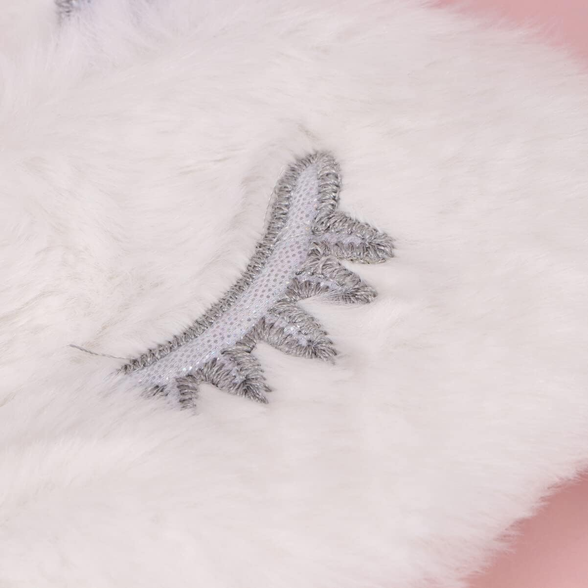 Design Sleep Mask for Women and Girls Comfortable Blackout Eye Blindfold Ideal for Travel Naps and Relaxation White - Purple image number 7