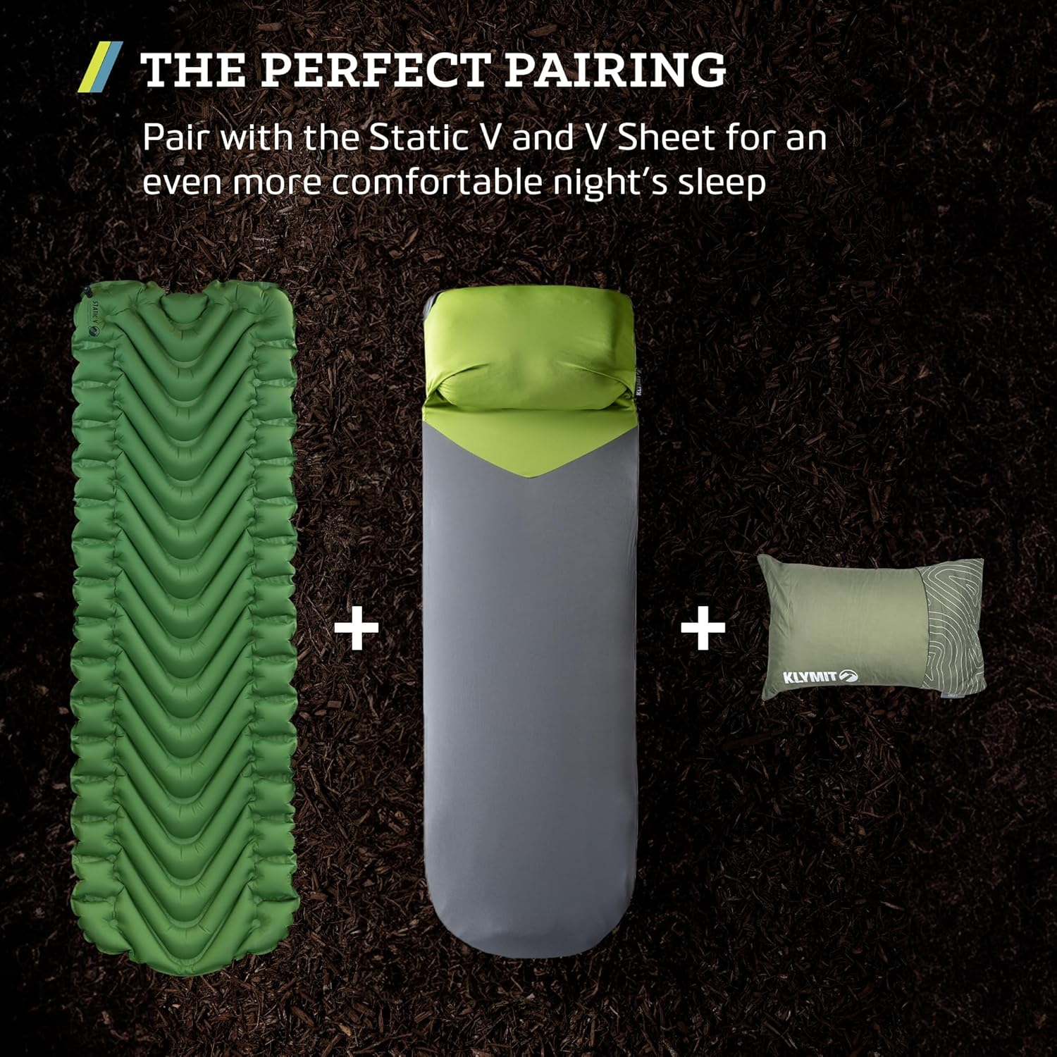 Klymit Drift Car Camp Pillow, Green, Large image number 5