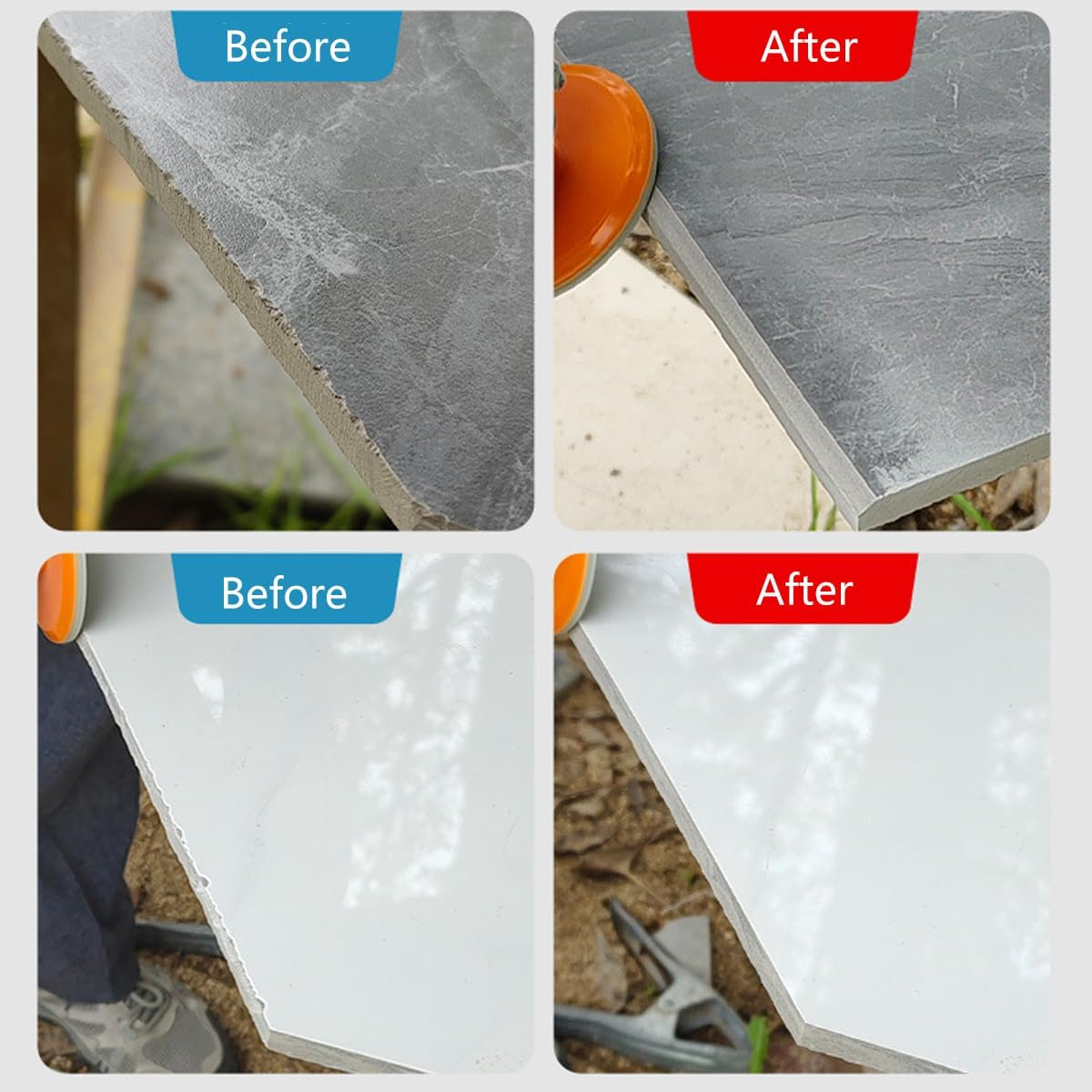 AIMALL 10PCS 3-Inch Diamond Polishing Pads for Trimming, Grinding, and Polishing Marble, Granite, and Stone