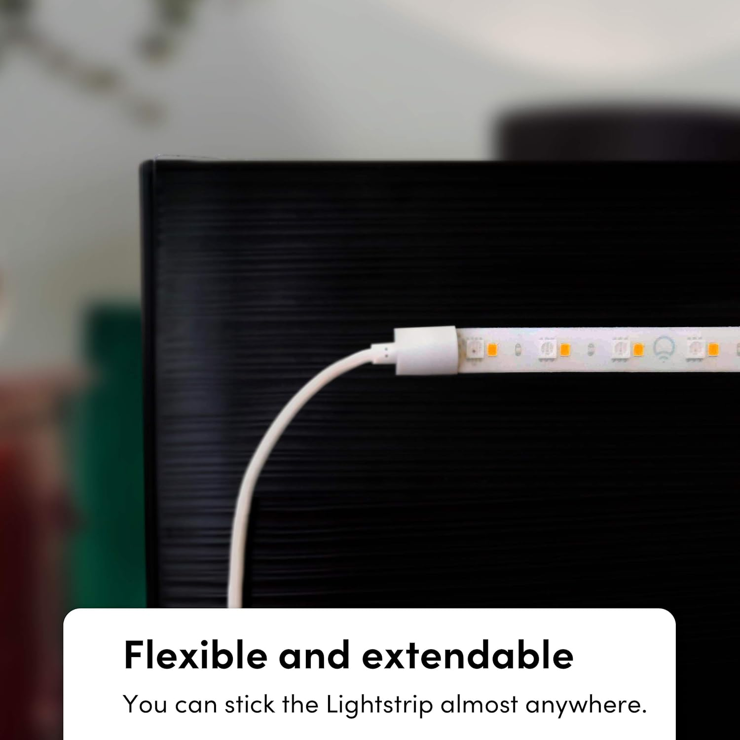 LIFX Lightstrip 2M, Wi-Fi Smart LED Light Strip, Full Colour Zones with Polychrome Technology, No Bridge Required, Compatible with Alexa, Hey Google, Homekit and Siri, White (LZ3SK2MAU)
