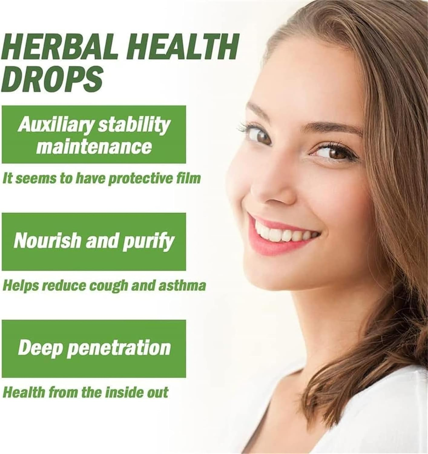 Herbal Body Care Essence with Dendrobium & Mullein Extract,Dendrobium Extract & Mullein Herbal Drops,Herbal Lung Health Essence image number 6