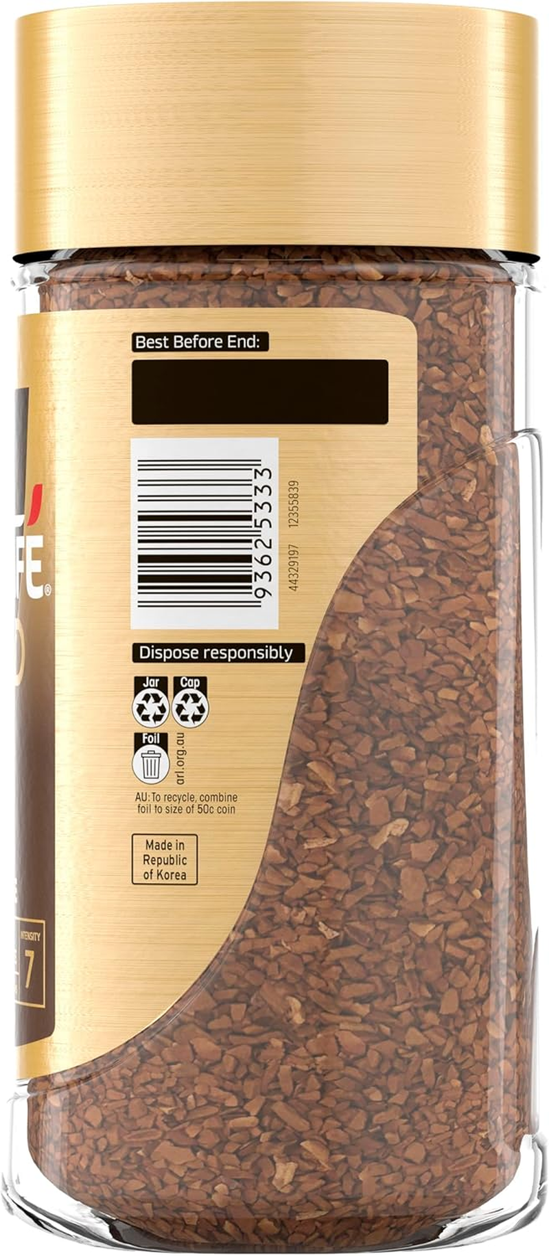 Nescafe Gold Blend Intensity 7 Dark & Vibrant Instant Coffee 200 G image number 2