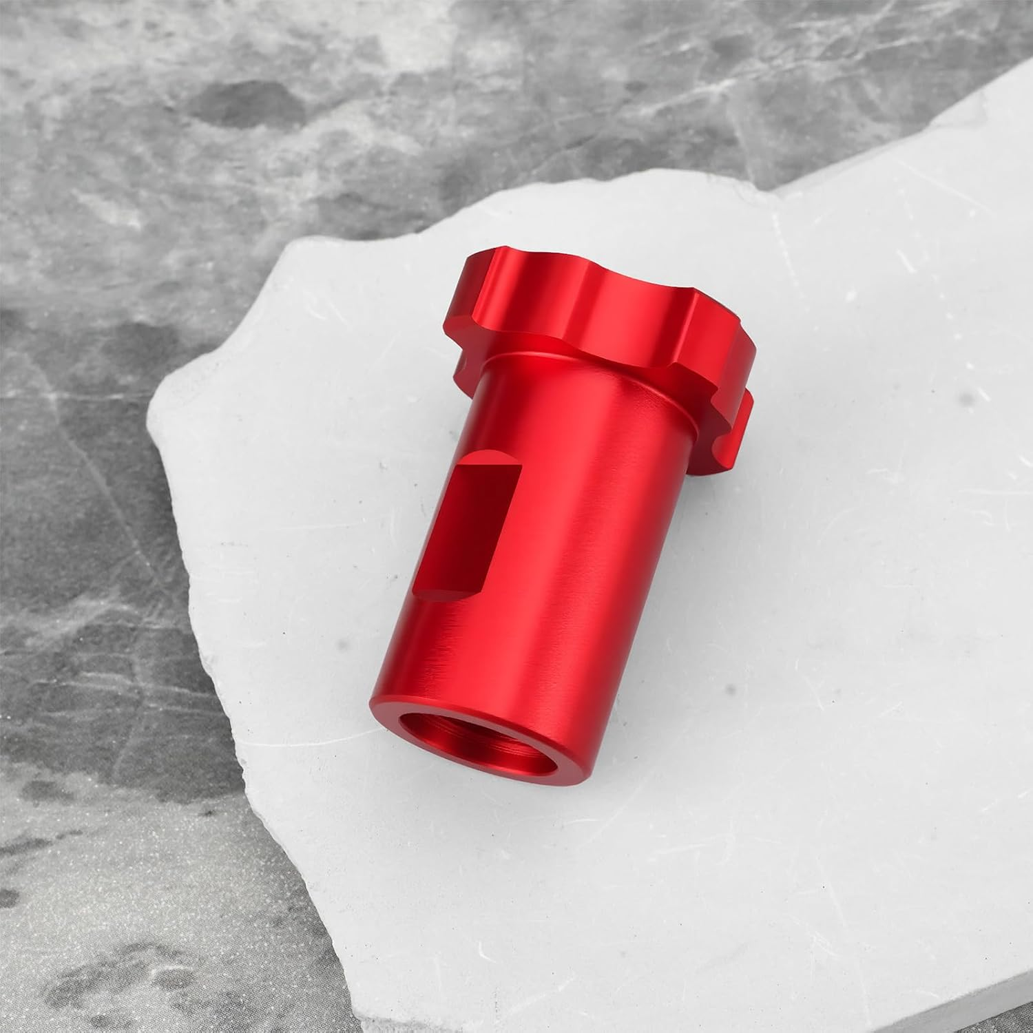 2Pcs Metal Spray Gun Cups Aluminum Adapter M14X1.0Mm for Disposable Measuring Cups image number 1