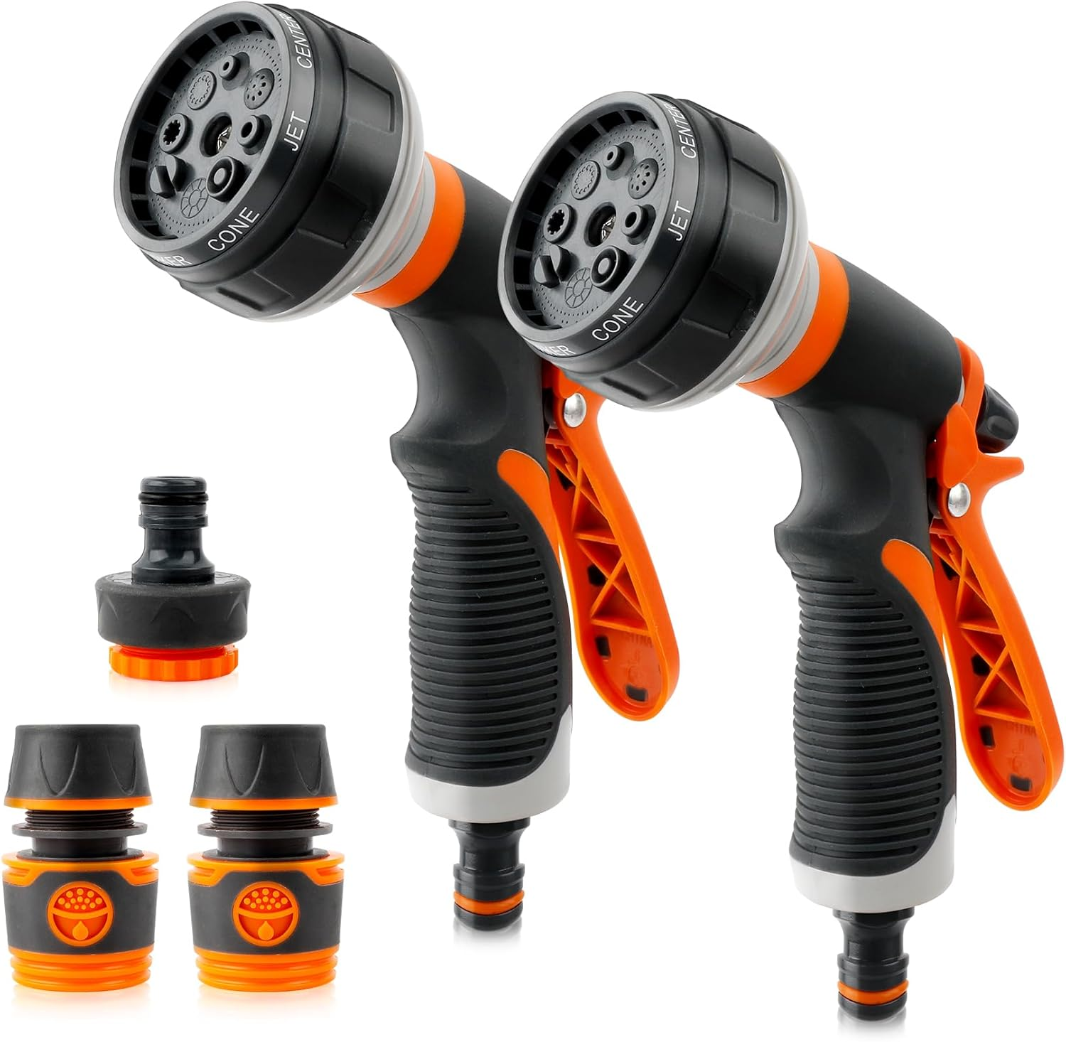 Garden Hose Nozzle Water Gun Hose Nozzle Garden Sprayer Hose Pressure Nozzle Plant Sprinkler Heavy Duty Water Spray Nozzle Hose Nozzle Heavy Duty Pistolet Arrosage Water Sprayer Water Hose Nozzle image number 2