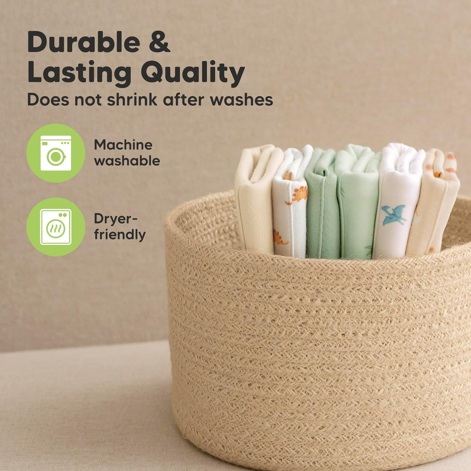 6-Pack Baby Burp Cloths - Large Cotton Burping Cloths for Babies, Organic Burp Cloths for Baby Boys, Girls, Baby Burp Cloth, Newborn Washcloth, Unisex Spit up Rags, Newborn Essentials (Roarsome) - Mauve image number 6