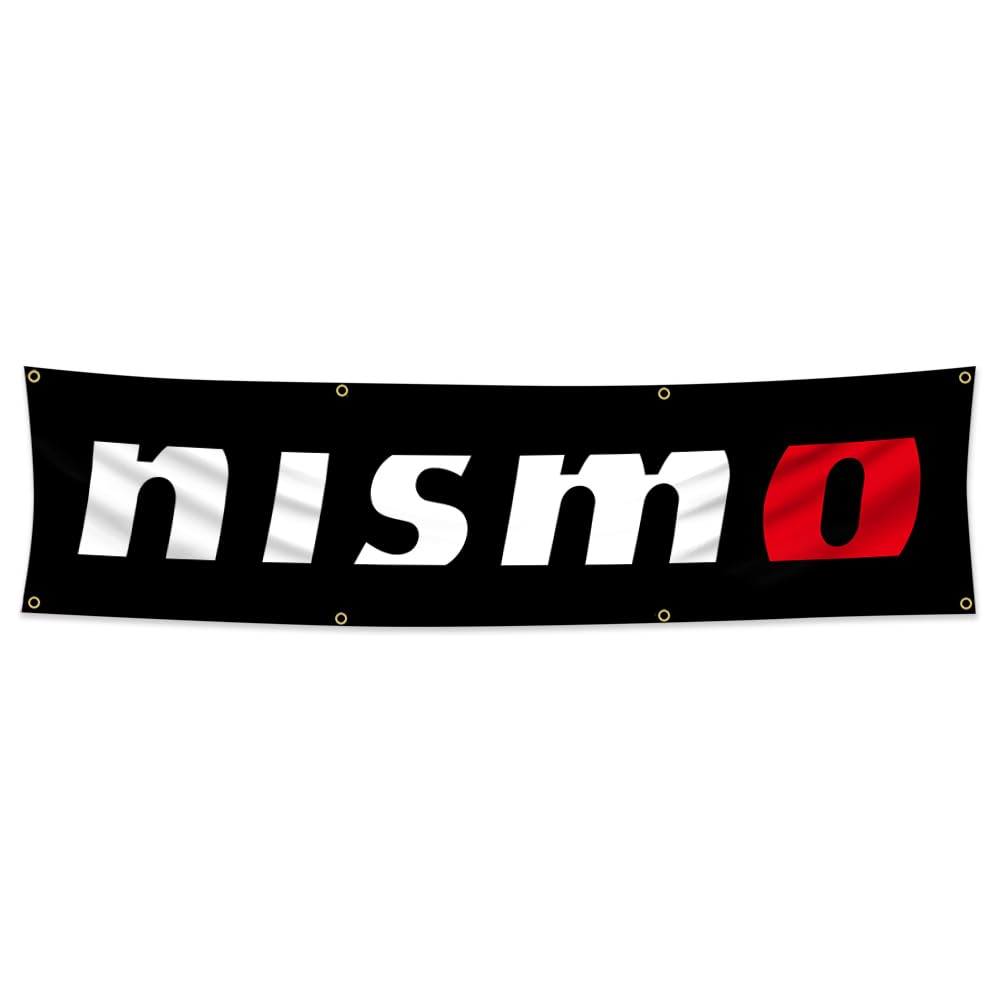 Bofanio Nismo Flag - 3X5Ft Racing Banner for Garage, Man Cave, Dorm Room
