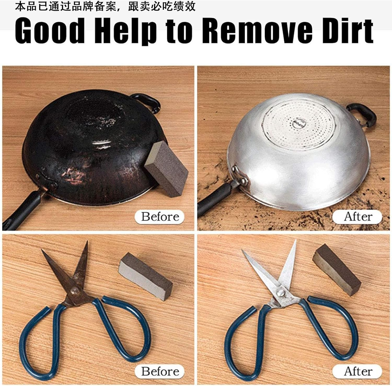 5Pcs Sandpaper Block, 60 to 600 Grit Sand Paper for Wood Metal Sanding Block Sanding Sponge Blocks (10 * 7 * 2.5Cm) image number 2