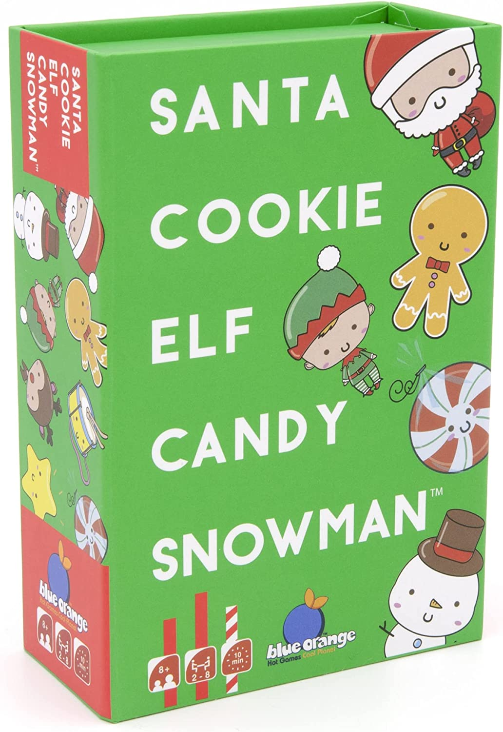 Blue Orange Games | Dolphin Hat Games | Santa Cookie Elf Candy Snowman Card Game | 2-8 Players, Ages 8+ image number 2