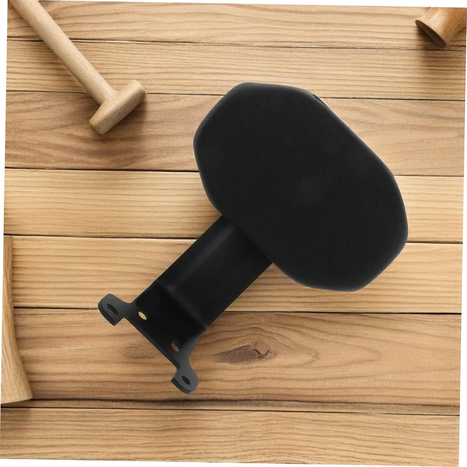 Abaodam Motorcycle Backrest Cushion Pad Thick Comfortable Support for Driver and Passenger Detachable Rear Seat Backrest for Electric Scooters and Motorbikes Weather Resistant Black image number 1