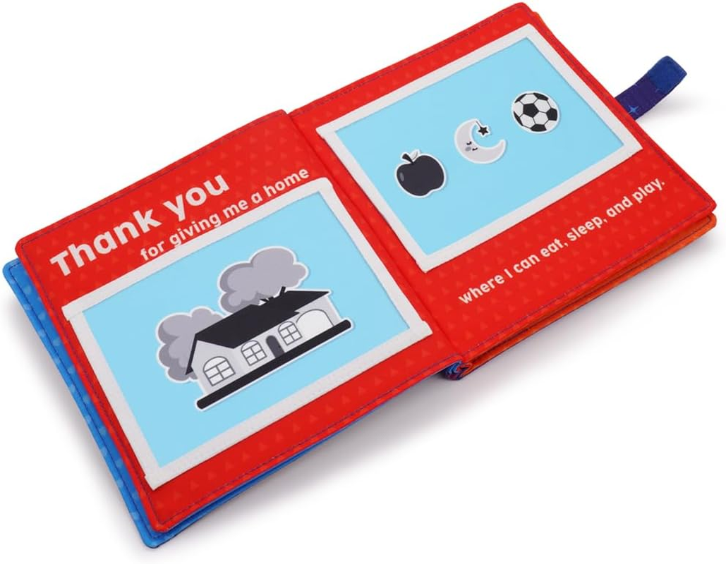 My First Prayer Book | Personalized Prayer Photo Book Album for Newborn, Infant, Baby Toddler, Godchild, Birthday, Baptism, Christening or Dedication (Blue) image number 4