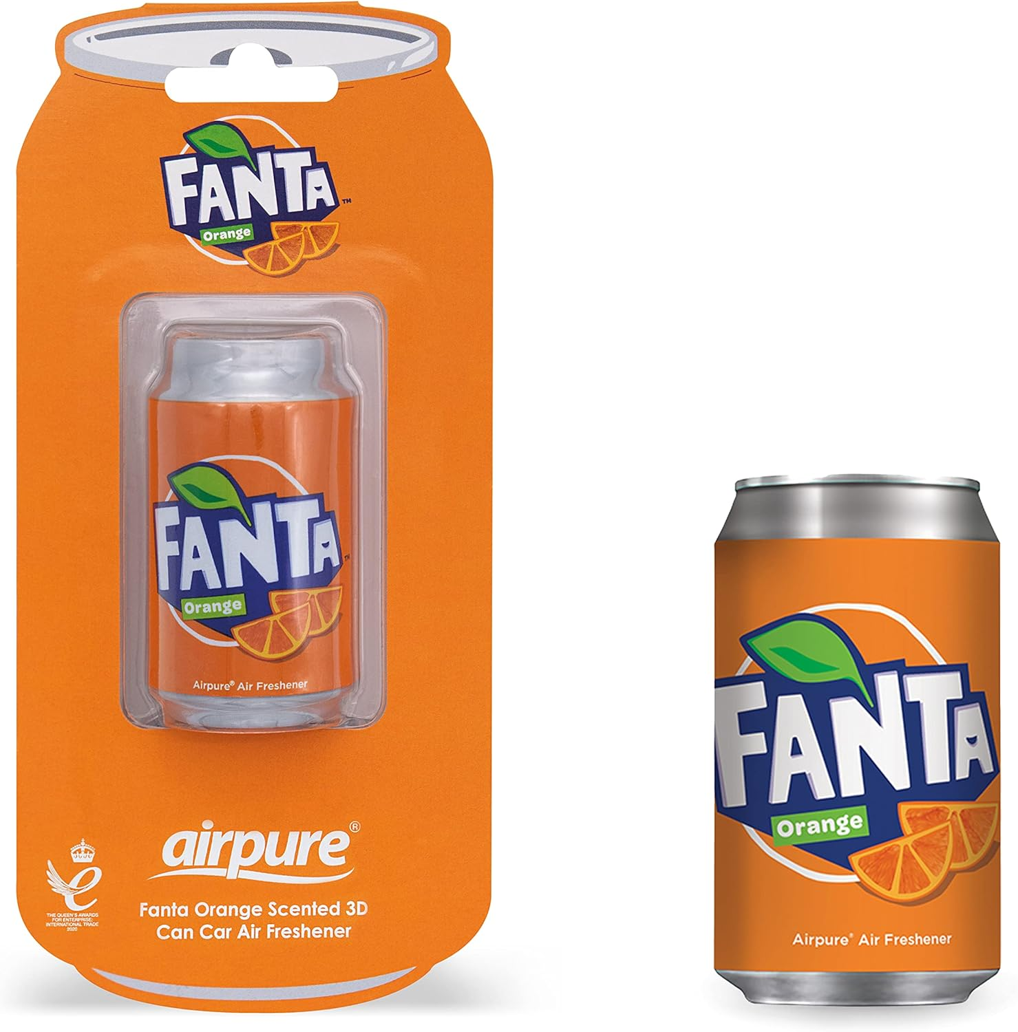 Coca-Cola 3D Vent Car Air Freshener Fanta Orange