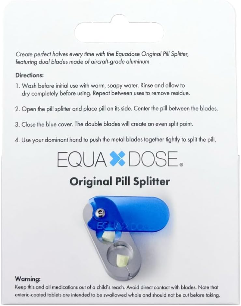 Equadose the Pill Splitter. the Best Pill Cutter Ever! Crafted in the USA. Doubles as a Pill Box. Great for Pets Too! image number 3