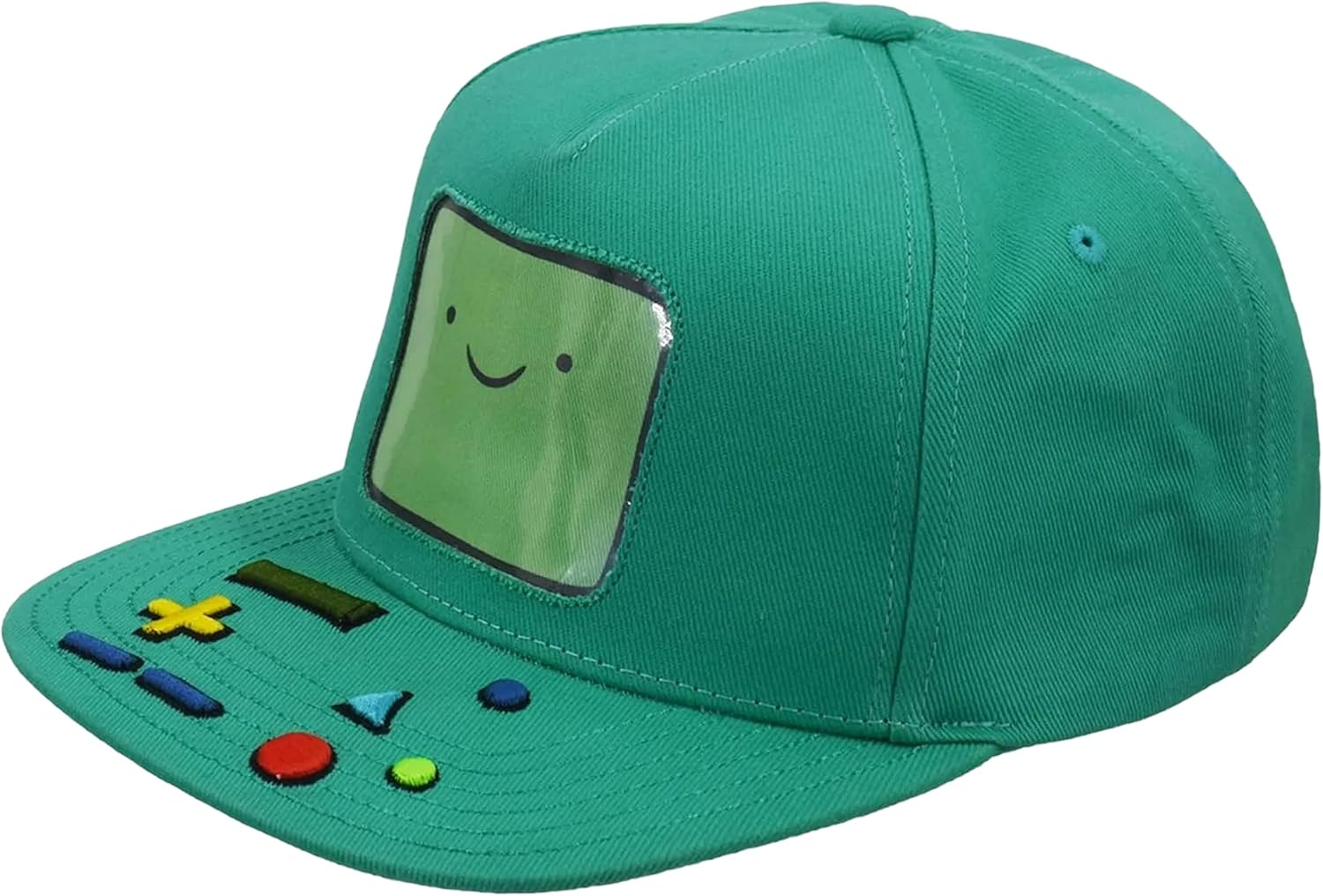 Adventure Time Baseball Cap, Adjustable Snapback Hat with Flat Brim