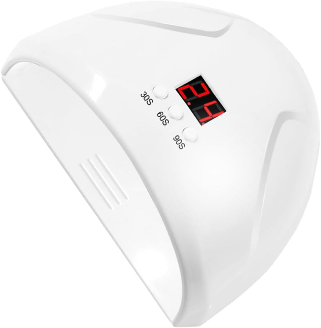 VICASKY 36W Nail Dryer Lamp for Gel Polish Curing Smart Sensor Manicure Tool White Color for Home or Salon Use