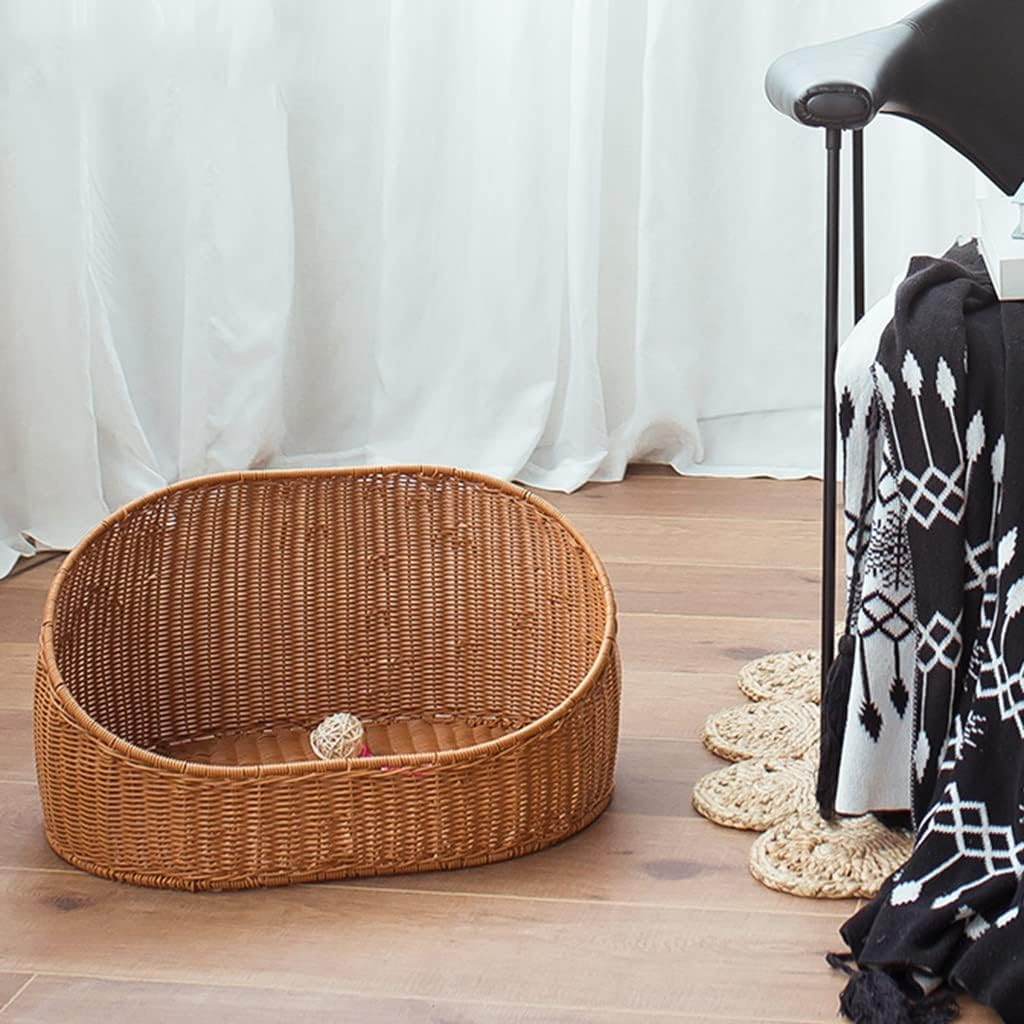 Rattan Cat House Summer Cat House Universal Dog House Cat Climbing Frame Indoor Pet House image number 6