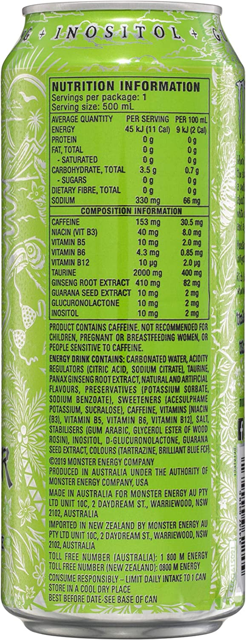 Monster Energy Drink Ultra Paradise 24 X 500Ml image number 2