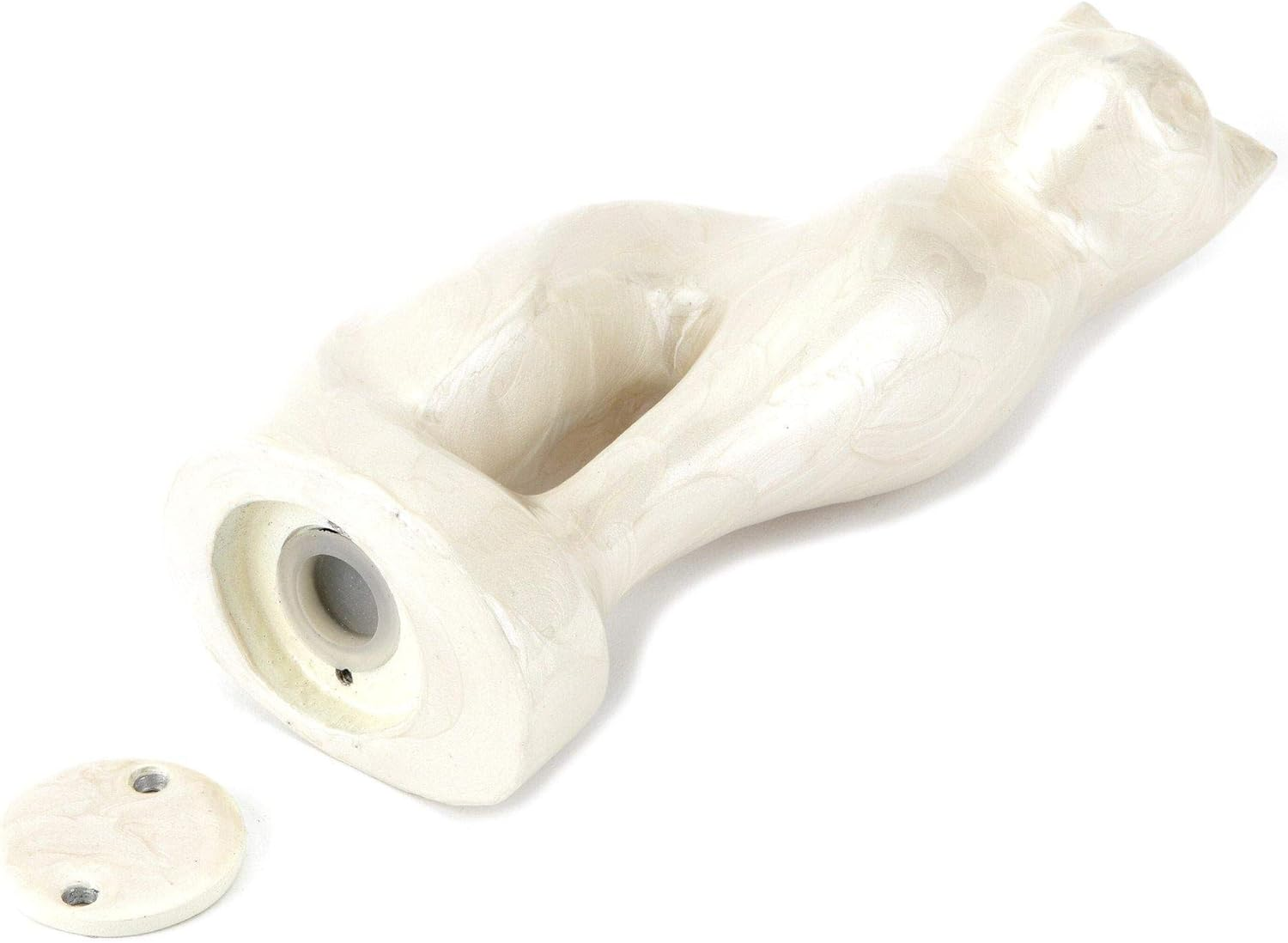 Urns UK Aluminium Urn for Cat, Stanley Pearl