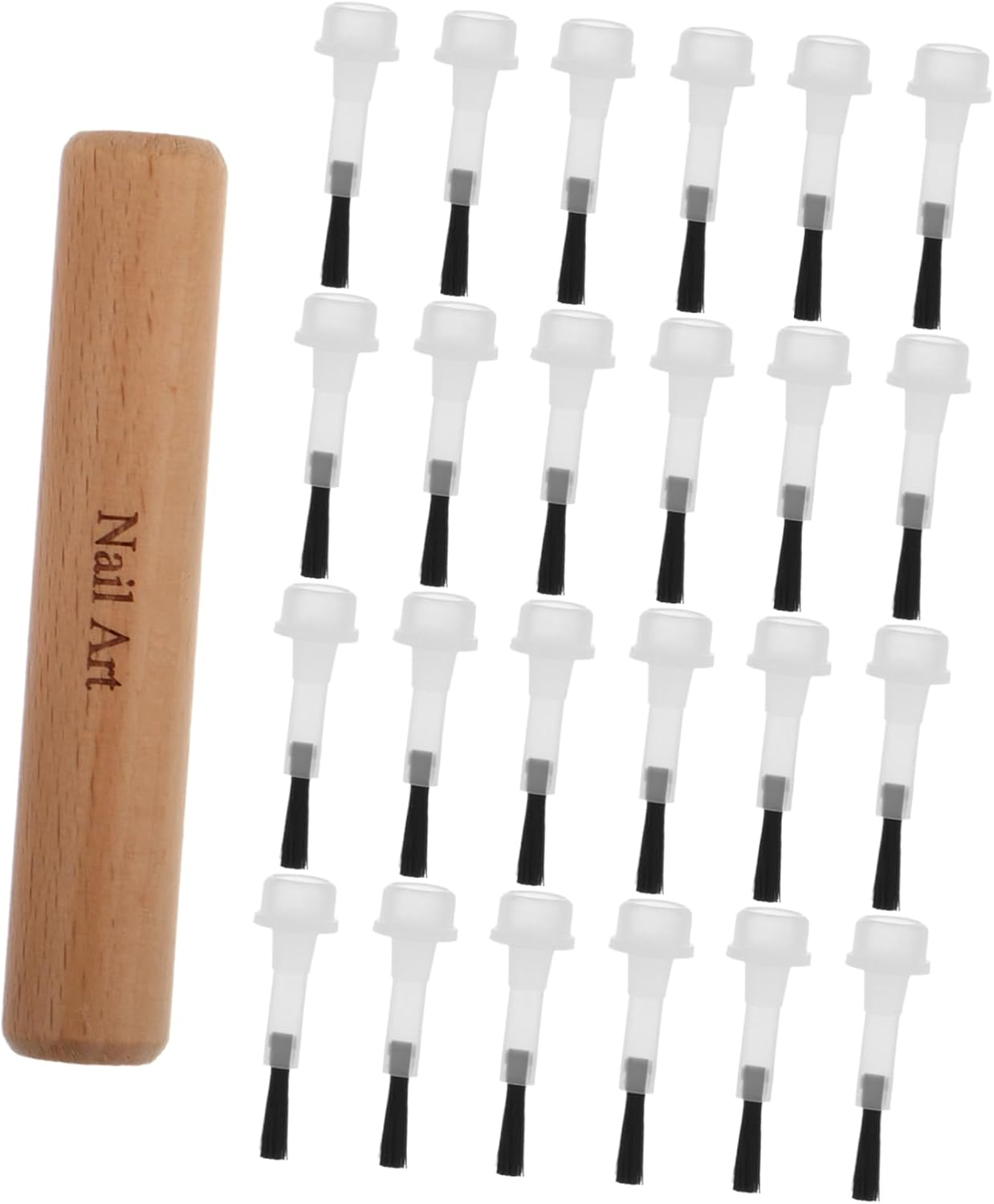 VICASKY Nail Painting Accessories Nail Art Accessories Kit Replacement Brush Head Gel Brush Set