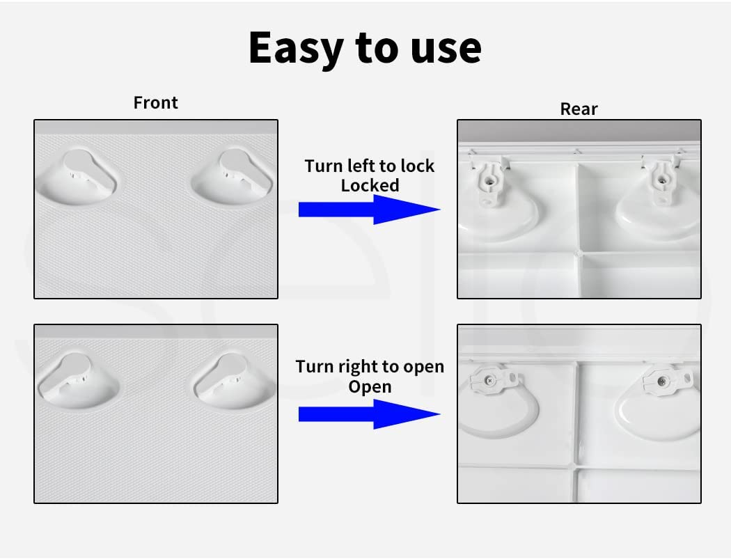 Manan Access Hatch Service Door Lockable Lid Caravan Storage Rv Boat 440X315Mm image number 3