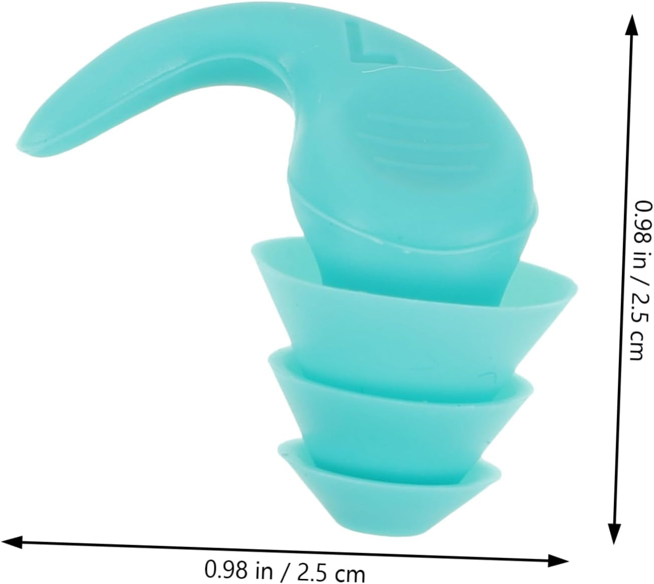 OSALADI Silicone Ear Plugs for Sleeping Noise Reduction and Concert Use Reusable Noise Cancelling Earbuds for Adults Waterproof Swimming Ear Plugs image number 5