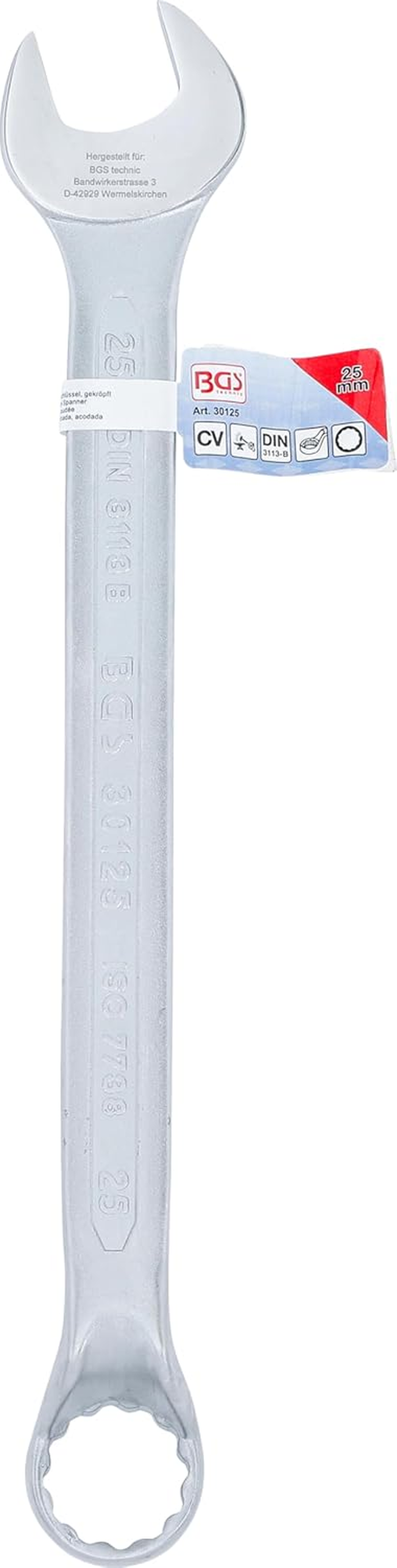 BGS 30125 Open-End Ring Spanner Offset SW 25 Mm image number 1