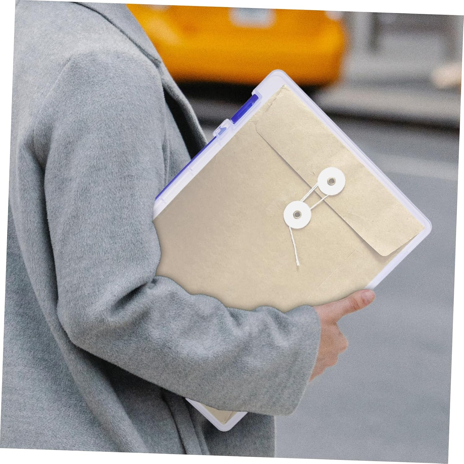 Operitacx Wear-Resistant File Case for Desk Accessories Multi-Function File Organizer for Office Storage Convenient Study Supplies for Home Office image number 5