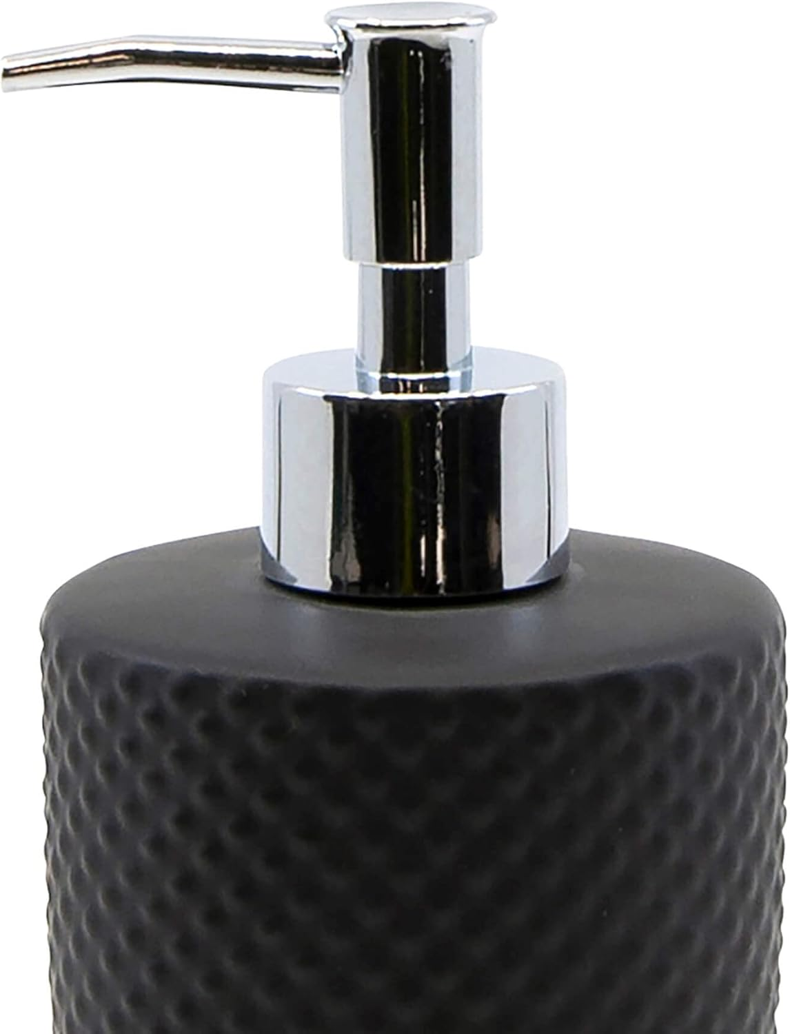 Salt&Pepper Emboss Soap Dispenser, 8 X 18Cm, Black