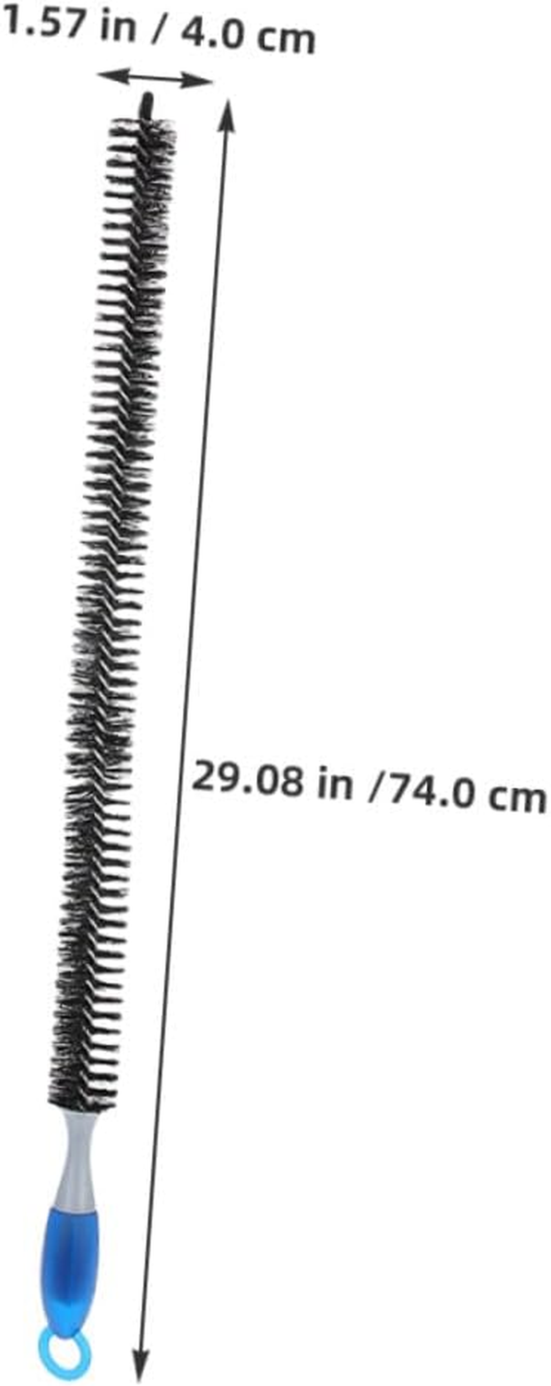 VINTORKY 3Pcs Automotive Engine Cleaning Brush Long Handle Carbon Deposition Removal Tool for Radiator Coil and Engine Oil Grime Cleaner Professional Auto System Maintenance image number 2