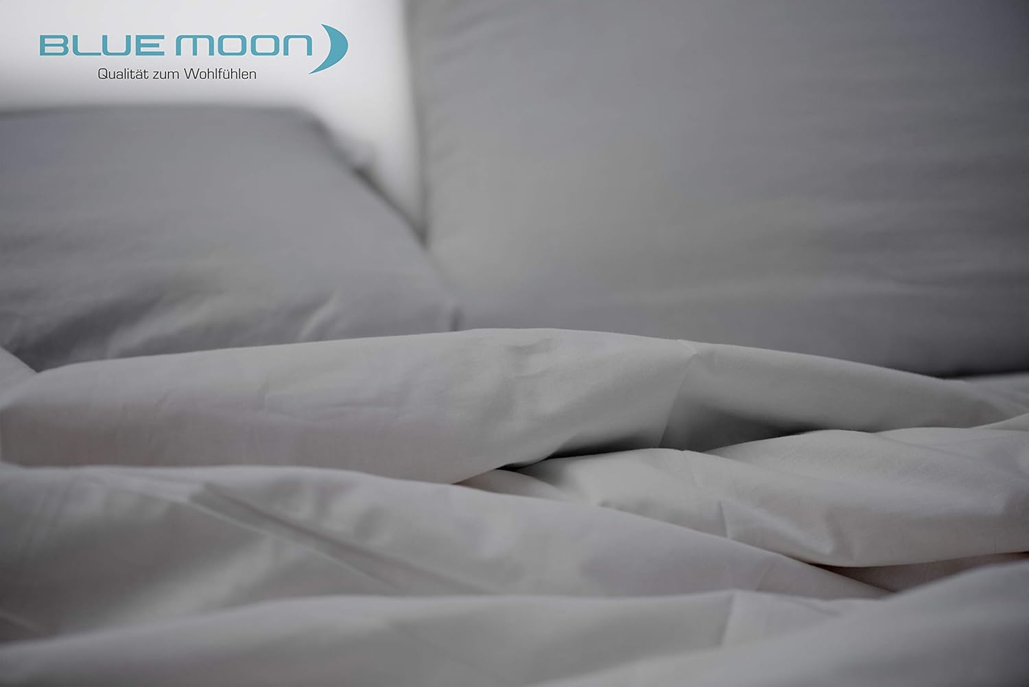 Bed Linen Organic Renforce Stone-Washed 100% Cotton - Modern Used Look Linen Look (Grey, 200 X 220 Cm) image number 4