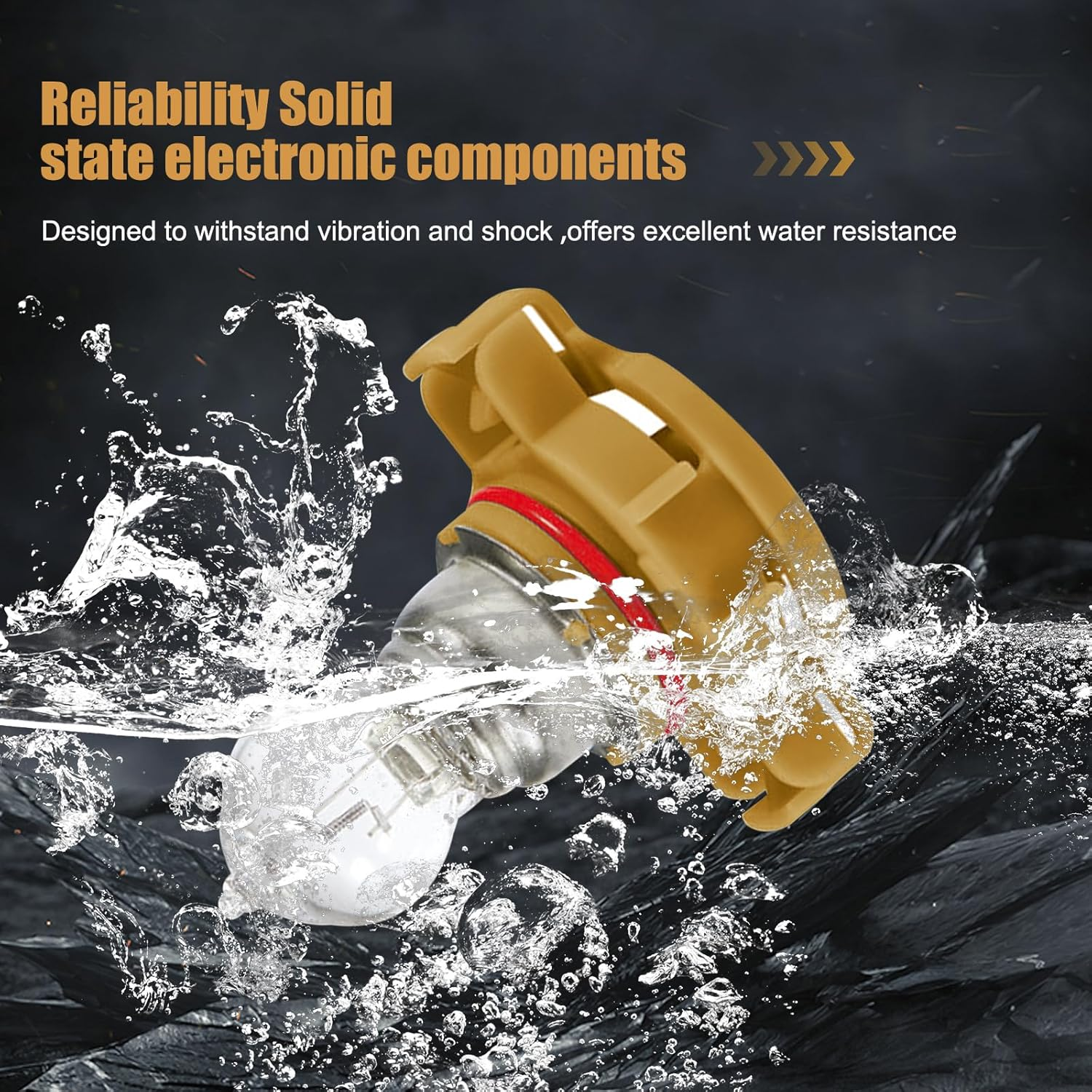 2 PCS Car Halogen Fog Light Bulb, PSX24W 3200-3500K Clear Light Source Uv-Resistant Quartz Glass Steering Brake Light, Lighting Replacement Modification Accessory, for Most Cars (White) - White Psx24W image number 2