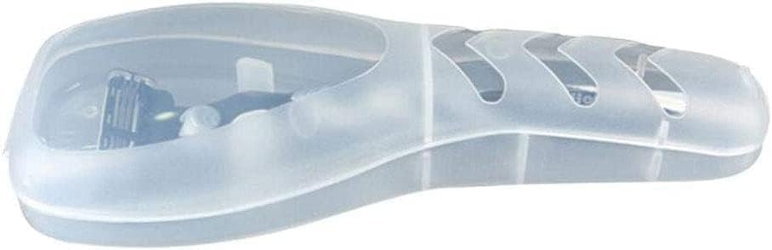 Transparent Portable Travel Men Manual Razor Protector Plastic Box Cover Container Storage Shaver Holder Protector Case Organizer, Shavers Men'S Electric Shaver Accessories image number 2