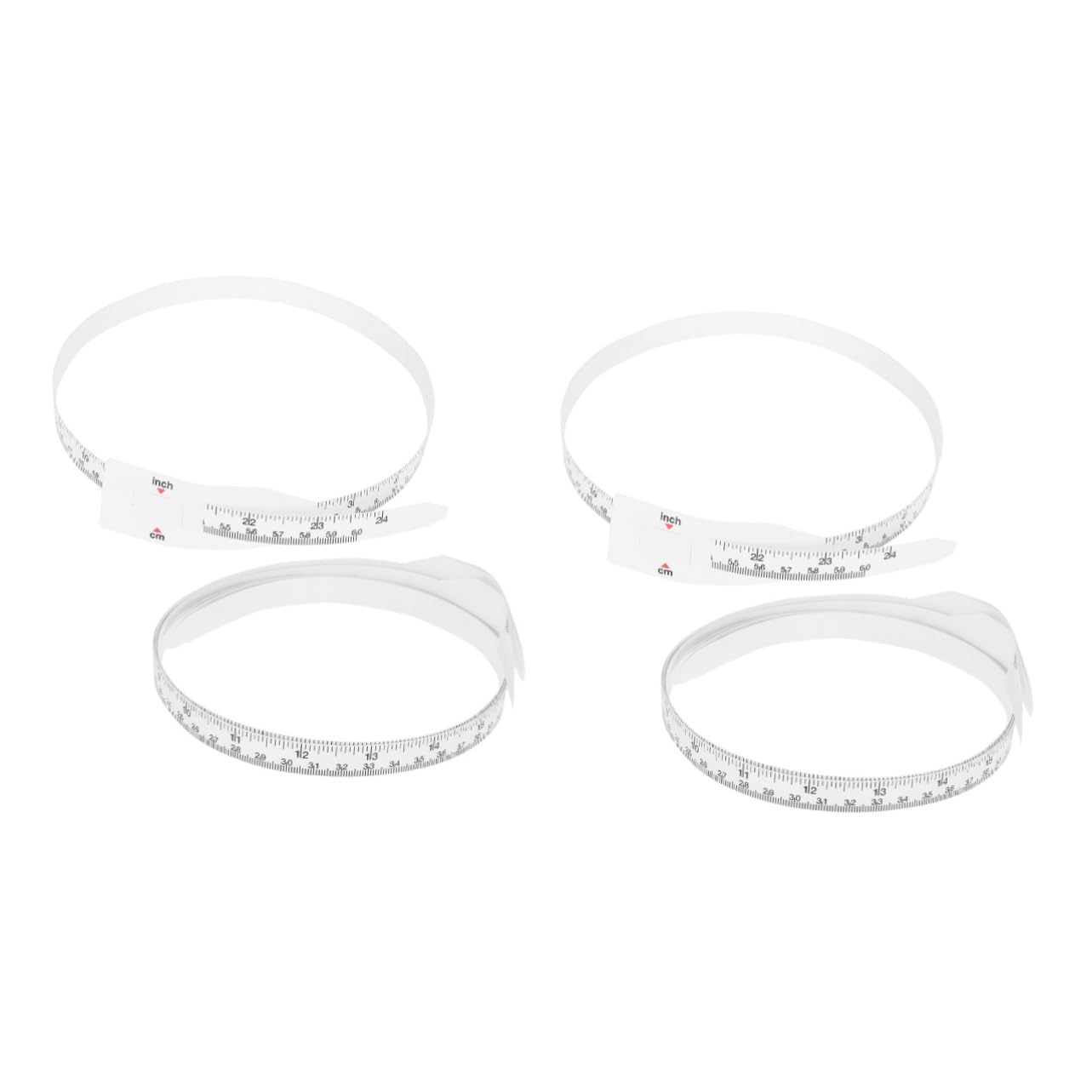 ARTIBETTER Infant Head Circumference Ruler 60Cm Measuring Tape 3 Pack Pp Material Inches Cm Marked Washable Reusable for Boys and Girls