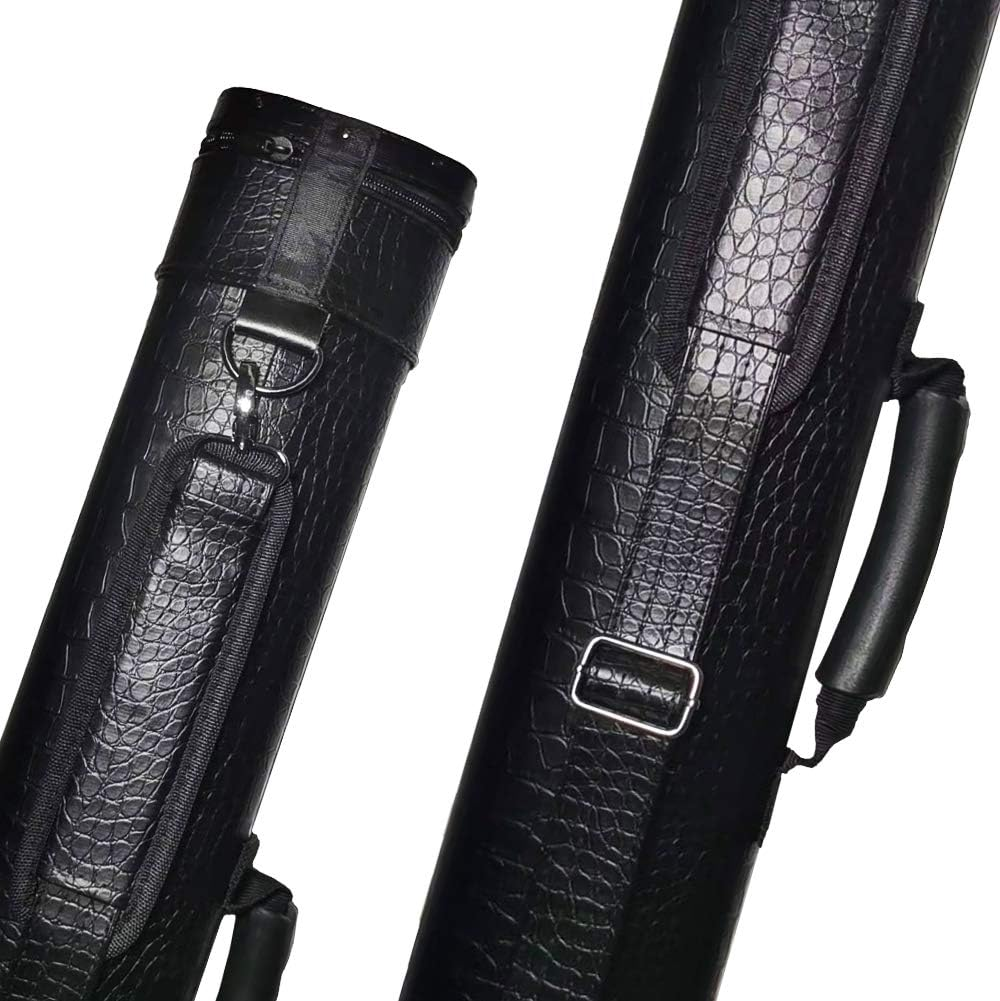 BY SPORTS 2X2 Hard Cue Case Square Pool Cue Billiard Stick Carrying Case - A02-Black image number 5