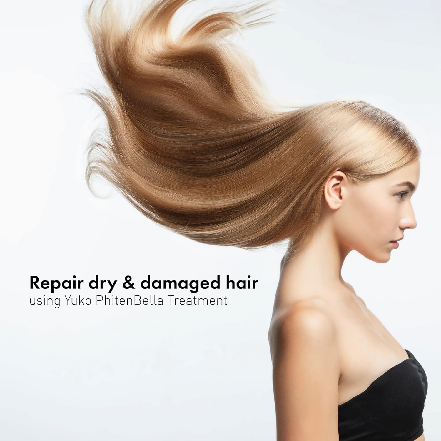 Yuko Phitenbella Treatment for Dry, Sensitized and Chemically Treated Hair - 24.7 Oz image number 4