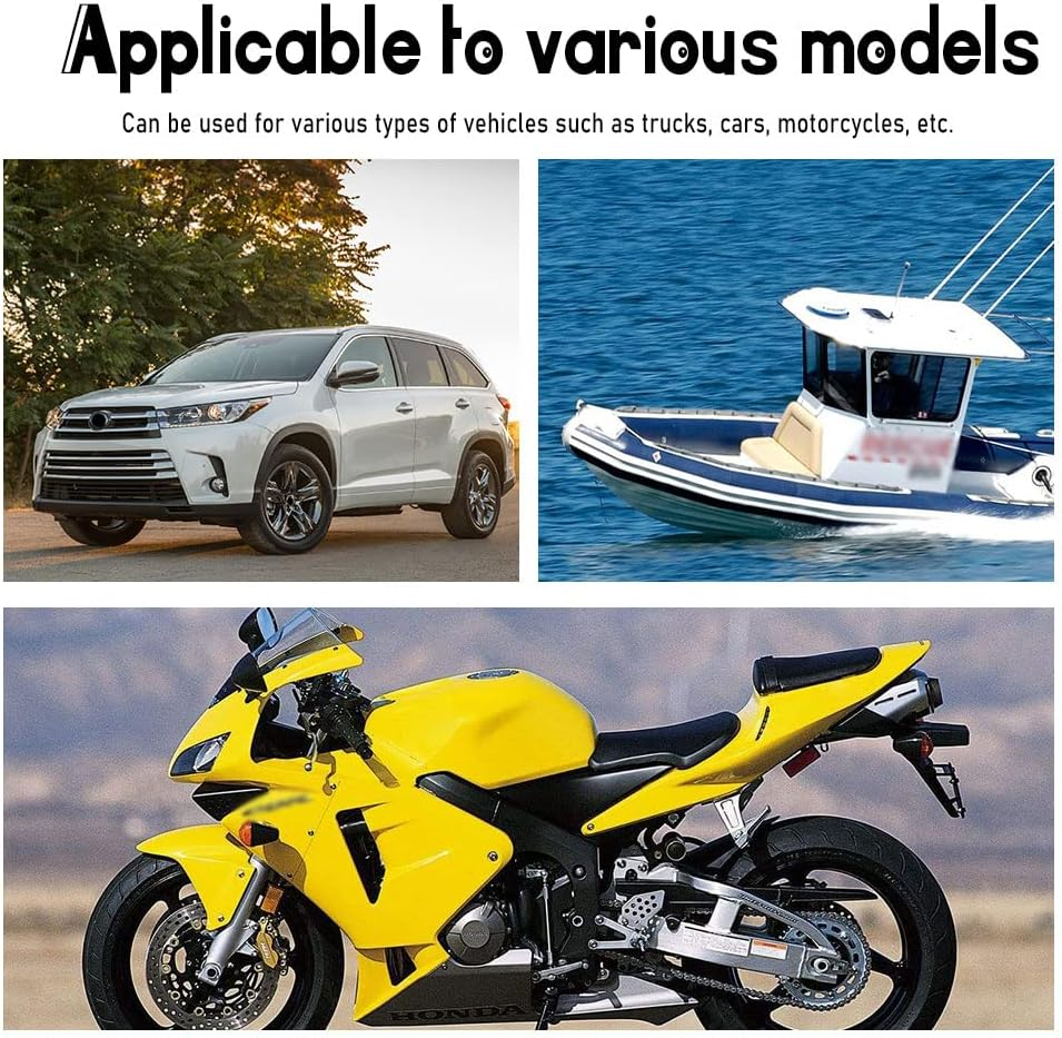 Turbo Car Emblem, 3D Metal Turbo Badge for Auto Side Body Fender Trunk, Automotive Replacement Decoration Decal Sticker, Tailgate Letter Nameplate Universal for All Vehicles Trucks SUV (Red) - Gold image number 6