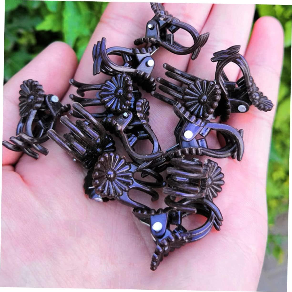 BESPORTBLE Plant Fixing Clips Gardening Clamps 20Pcs Iron PP Material for Climbing Vines Plant Support Sturdy Fixing Clips for Garden Home Use image number 3