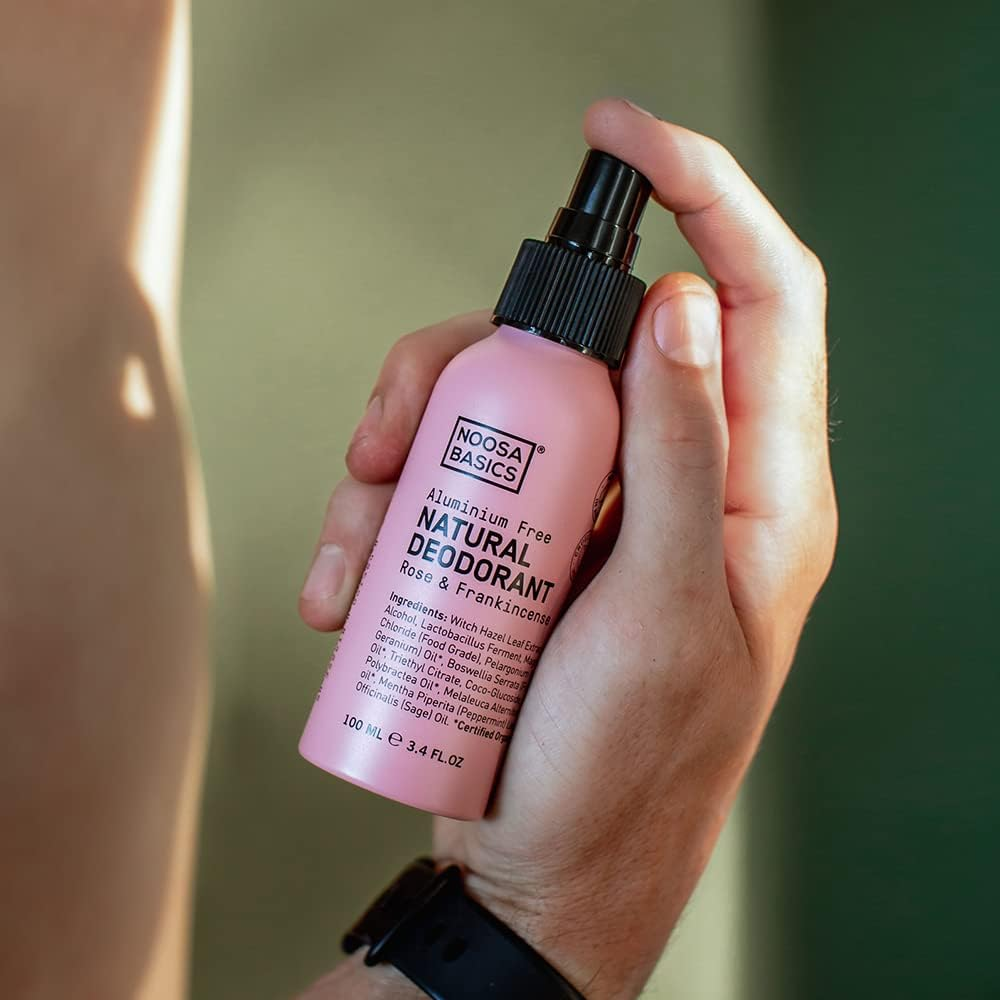 Noosa Basics Rose and Frankincense Natural Deodorant Spray 100 Ml image number 1